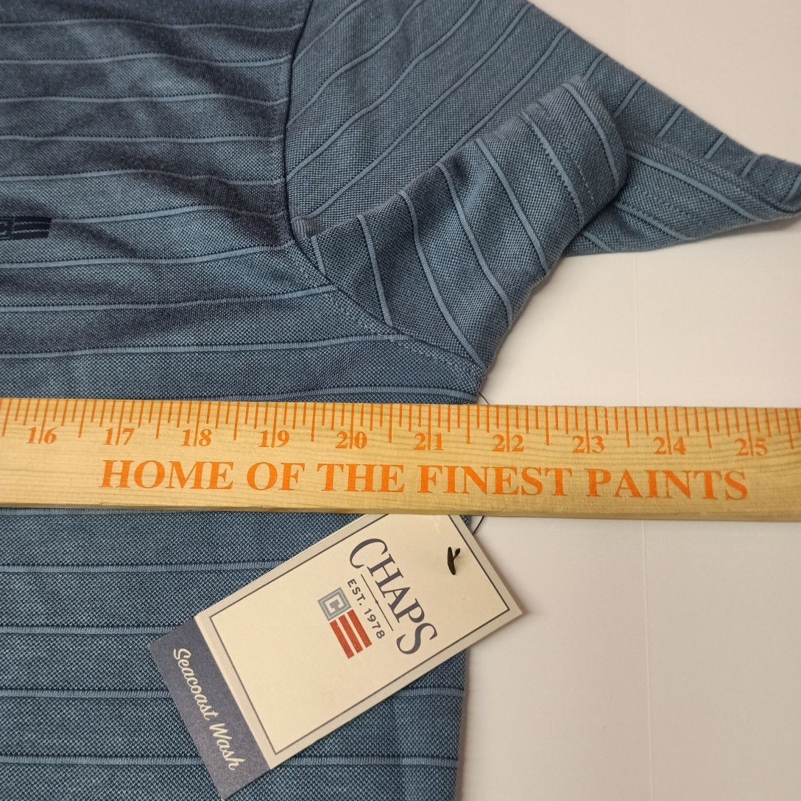 Chaps Chaps Milton Polo Shirt Men's M Ensign Blue Seacoast Wash Size US M / EU 48-50 / 2 - 4 Thumbnail