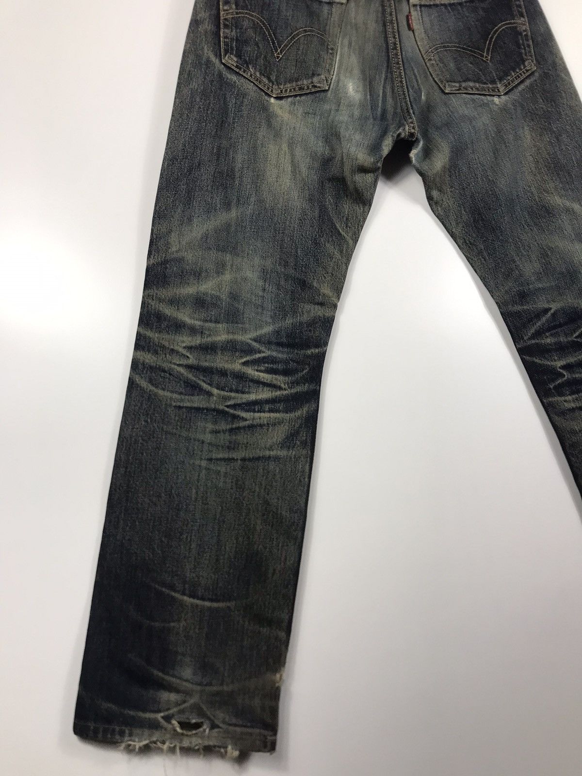 Levi's ⚡️Vintage Y2K Levi’s 501 Distressed Style Denim Size US 32 / EU 48 - 11 Thumbnail