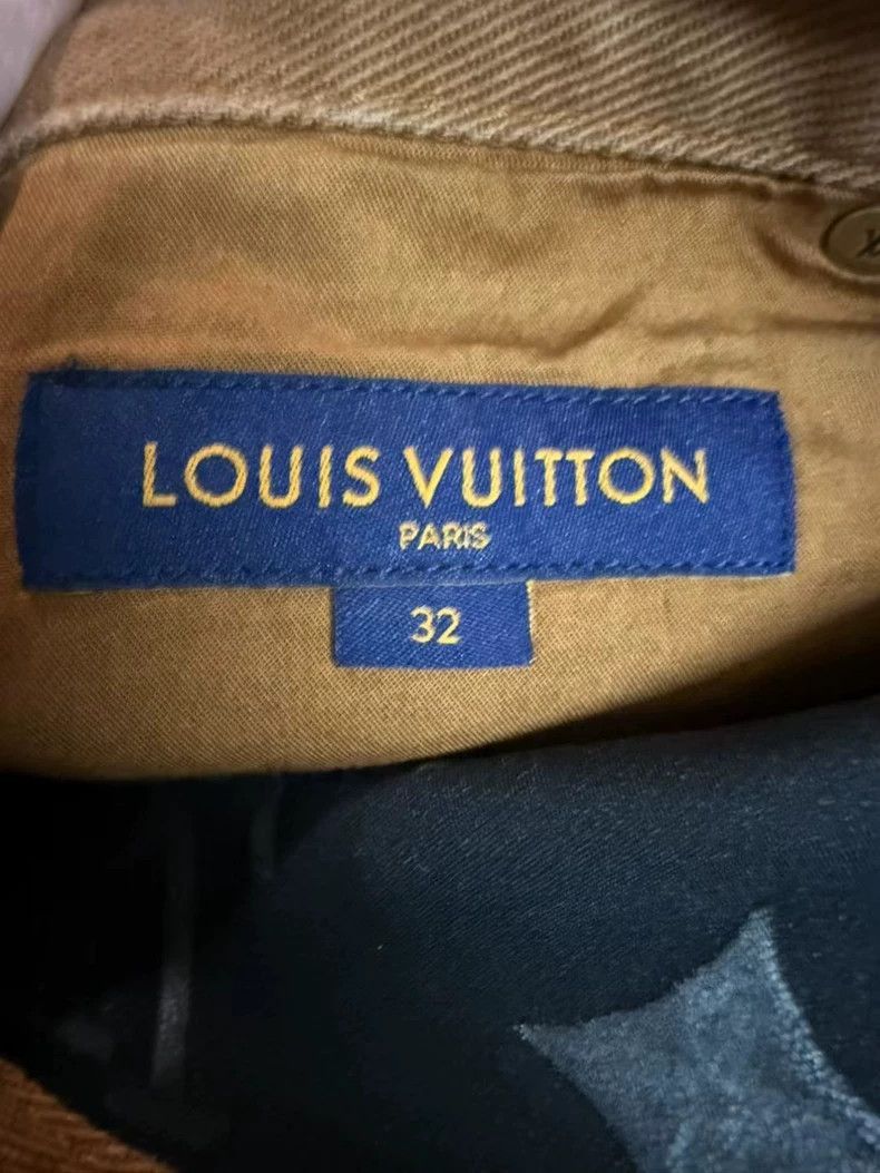 Louis Vuitton Brown LV Logo Pants Size 32-2506 Size US 32 / EU 48 - 4 Thumbnail