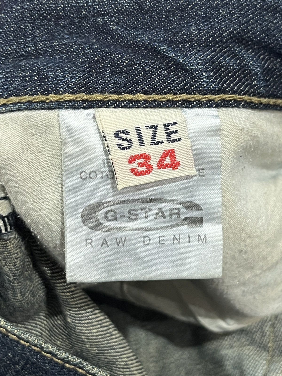 G-Star G-STAR RAW DENIM Size US 34 / EU 50 - 6 Thumbnail