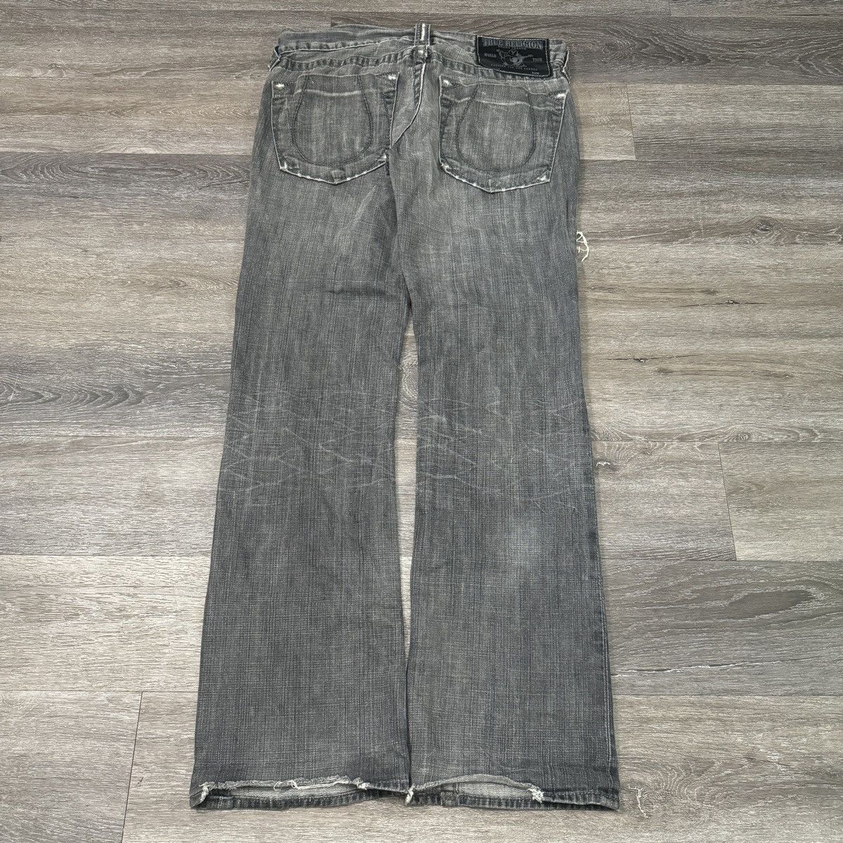 Japanese Brand × True Religion × Vintage Vintage Y2K True Religion faded distressed jeans Size US 34 / EU 50 - 1 Thumbnail