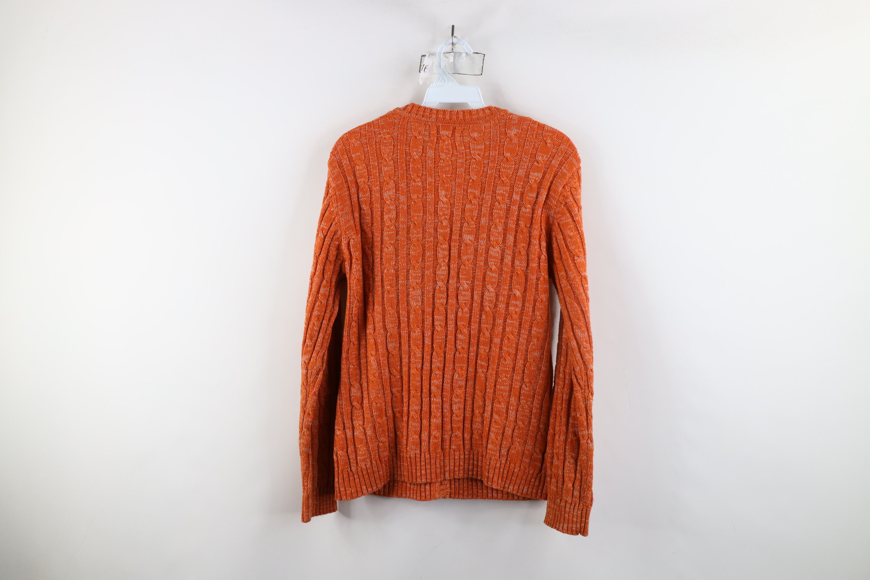 Vintage Vintage 70s Mid Century Modern MCM Knit Cardigan Sweater Size M / US 6-8 / IT 42-44 - 9 Thumbnail