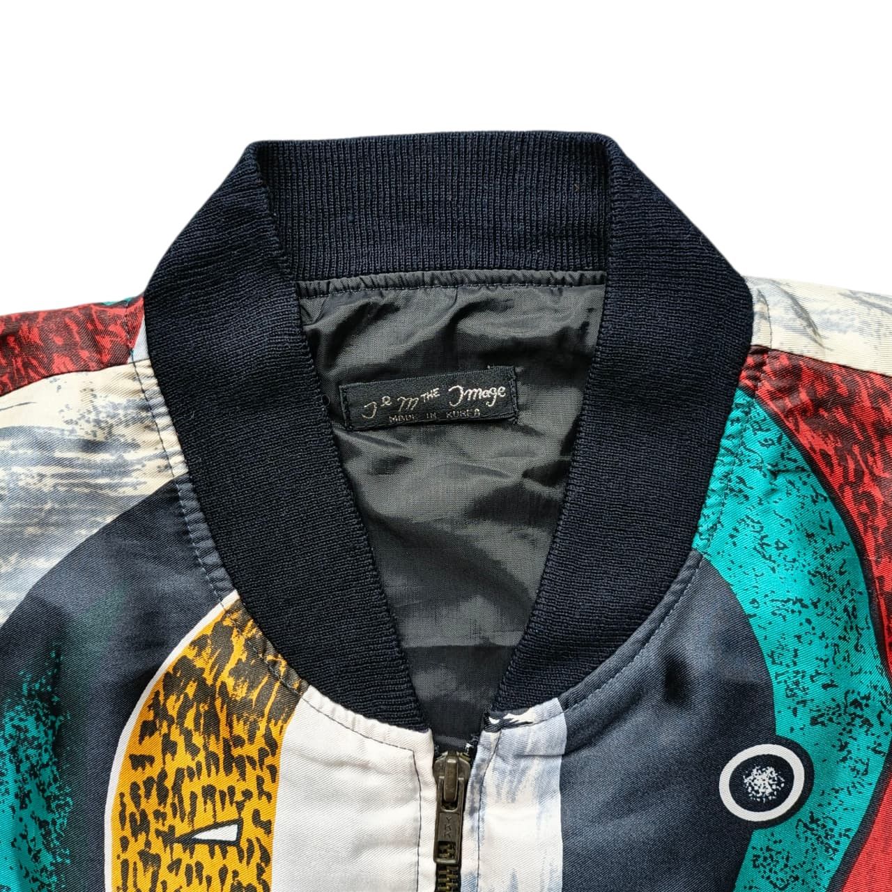 Vintage Picasso 90's Zip Bomber Jacket Size US L / EU 52-54 / 3 - 4 Thumbnail