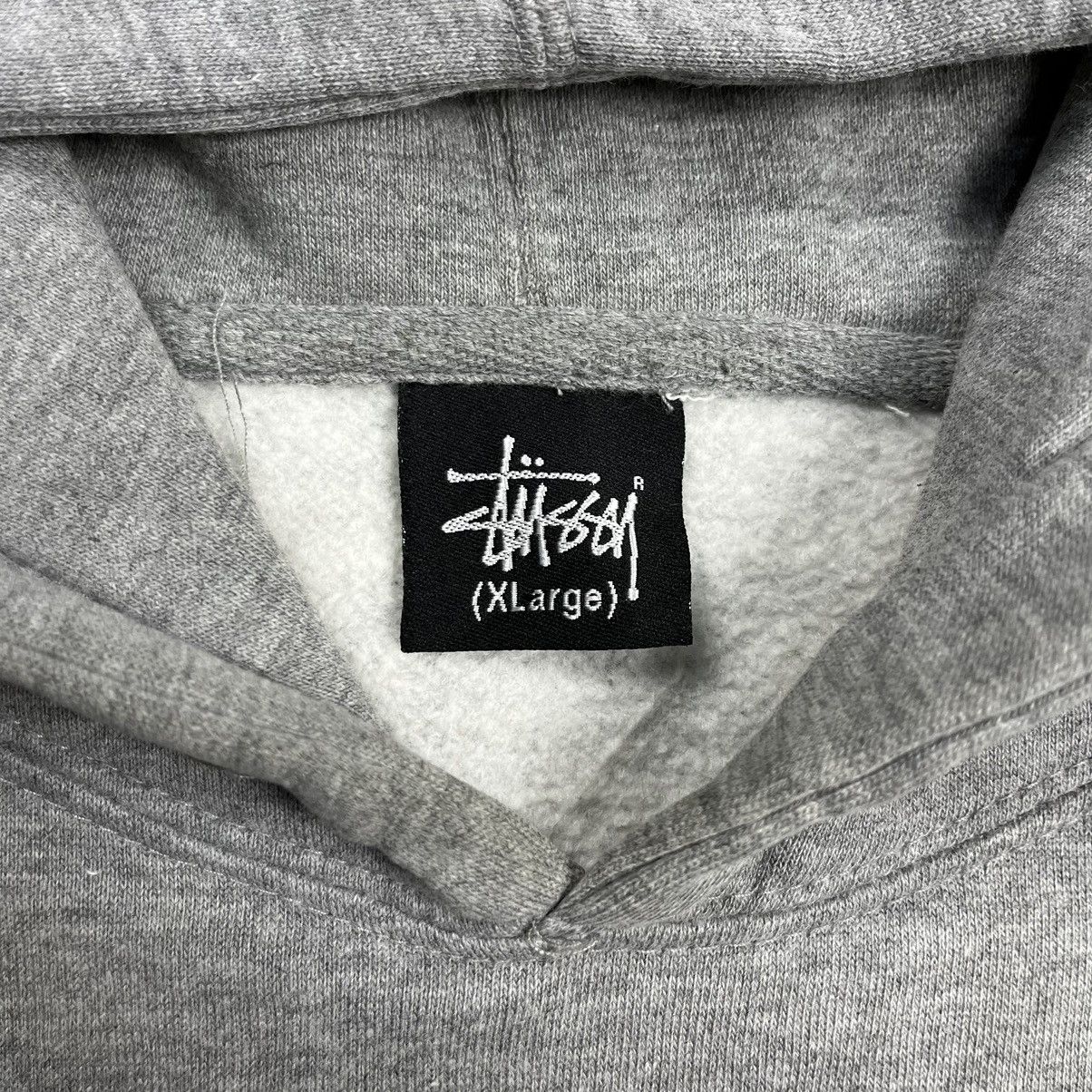 Stussy Vintage Stussy big logo hoodie grey Size US XL / EU 56 / 4 - 5 Thumbnail