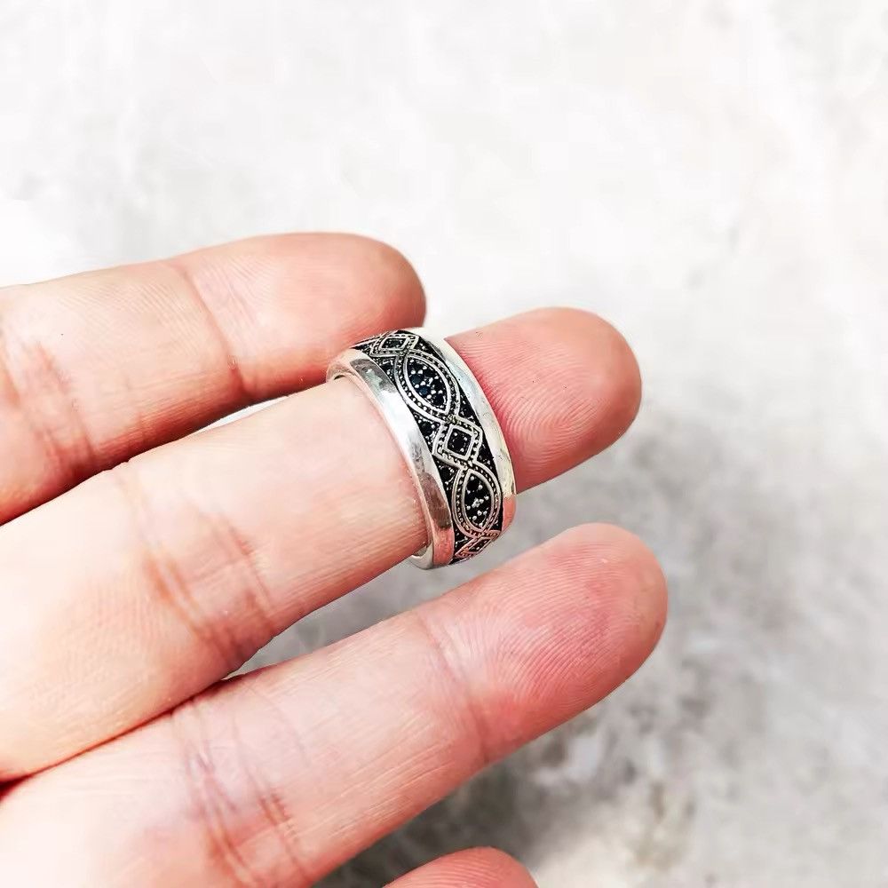 Jewelry Gold Color Love Knot Wave Ring (size 7-8) Size ONE SIZE - 1 Thumbnail