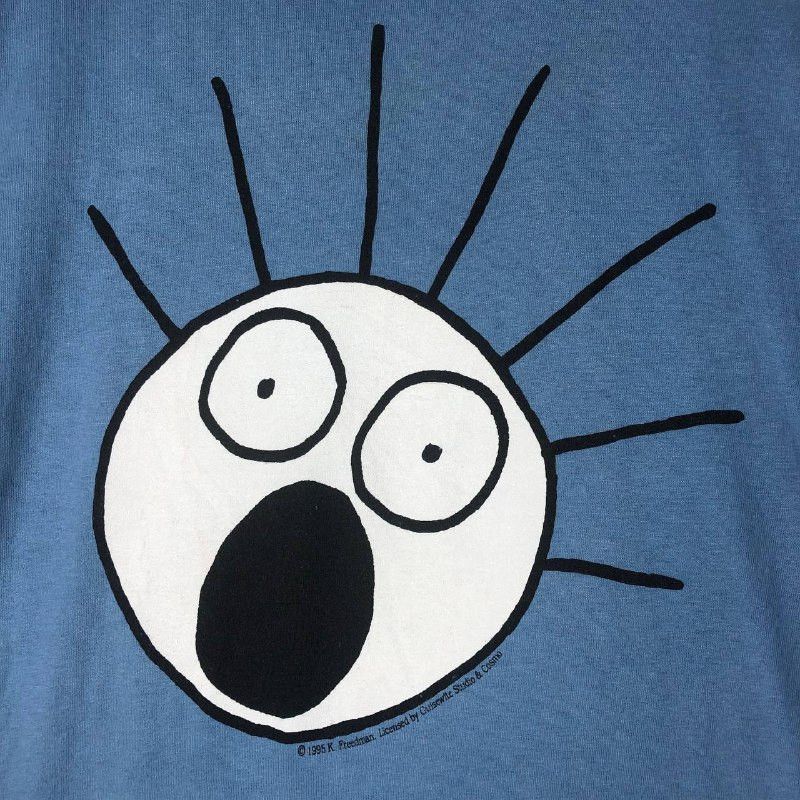 Levi's Vintage 90s Levi's Scared Guys Freedman man T-shirt Size US M / EU 48-50 / 2 - 5 Thumbnail