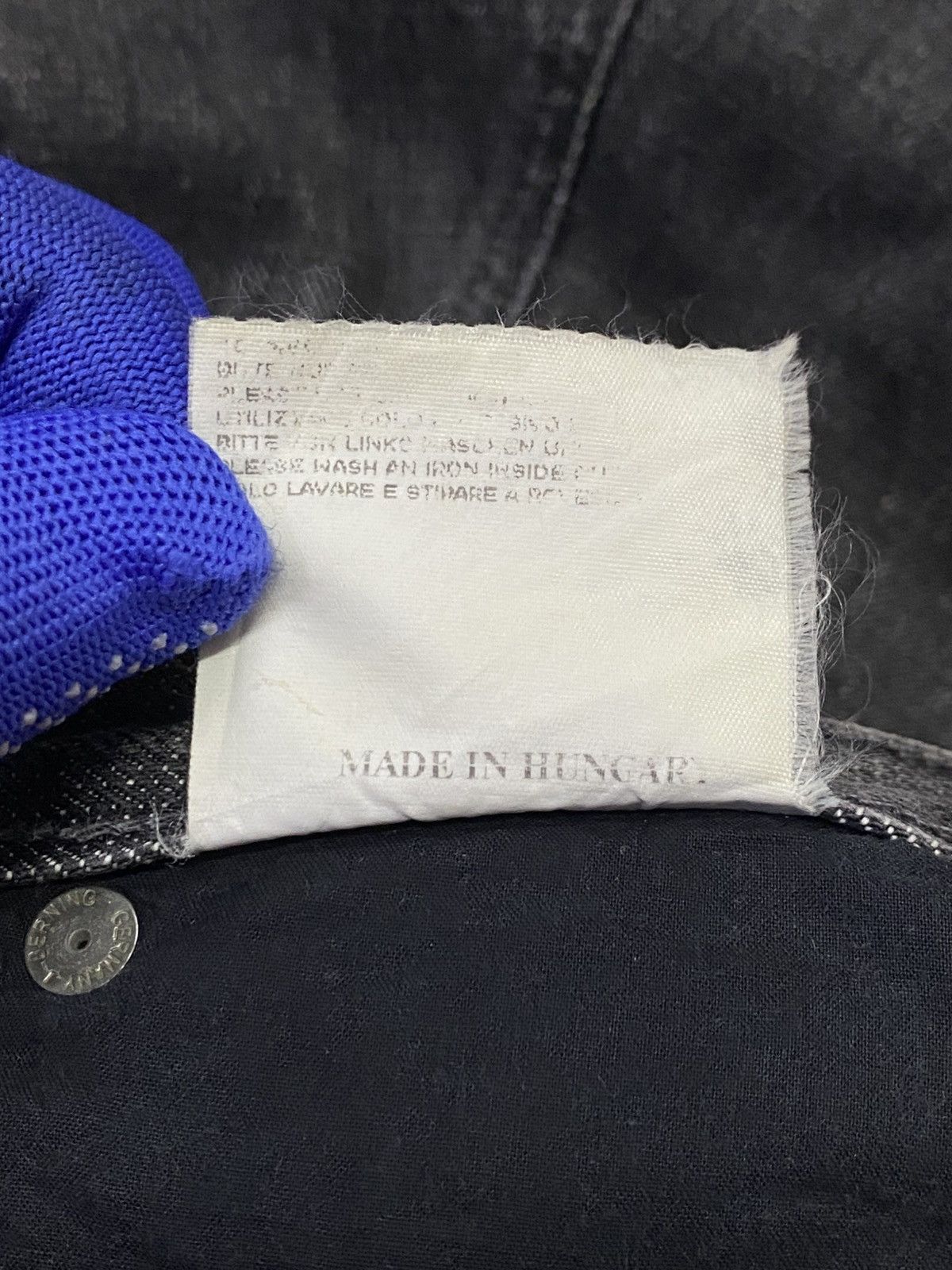 W&LT W&LT Walter Van Beirendonck Spiral Cut Denim Pants Size US 30 / EU 46 - 12 Thumbnail
