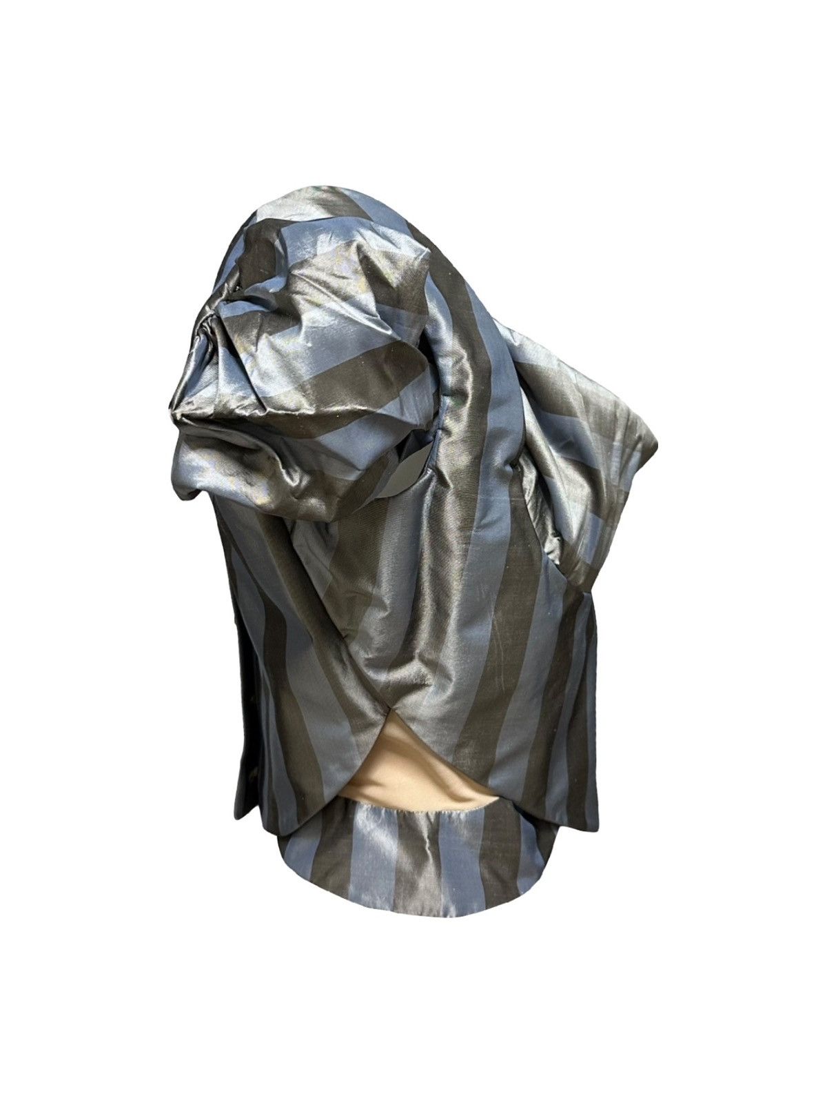 Vivienne Westwood VIVIENNE WESTWOOD S/S 1998 Striped Silk Corset Size XL / US 12-14 / IT 48-50 - 3 Thumbnail
