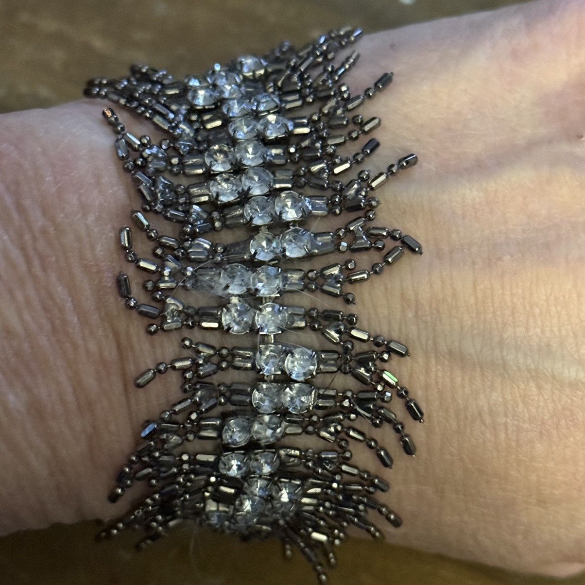 Other Fancy rhinestone dangle stretch bracelet Size ONE SIZE - 4 Thumbnail