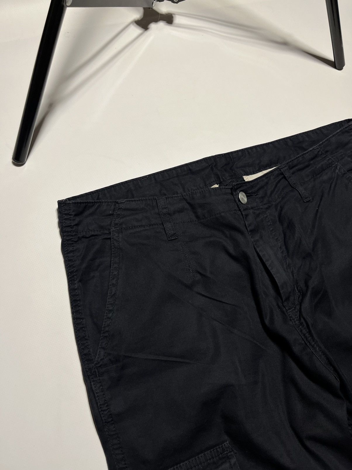 Carhartt Vintage Carhartt Cargo Black Pants Streetwear Y2K Size US 33 - 16 Thumbnail