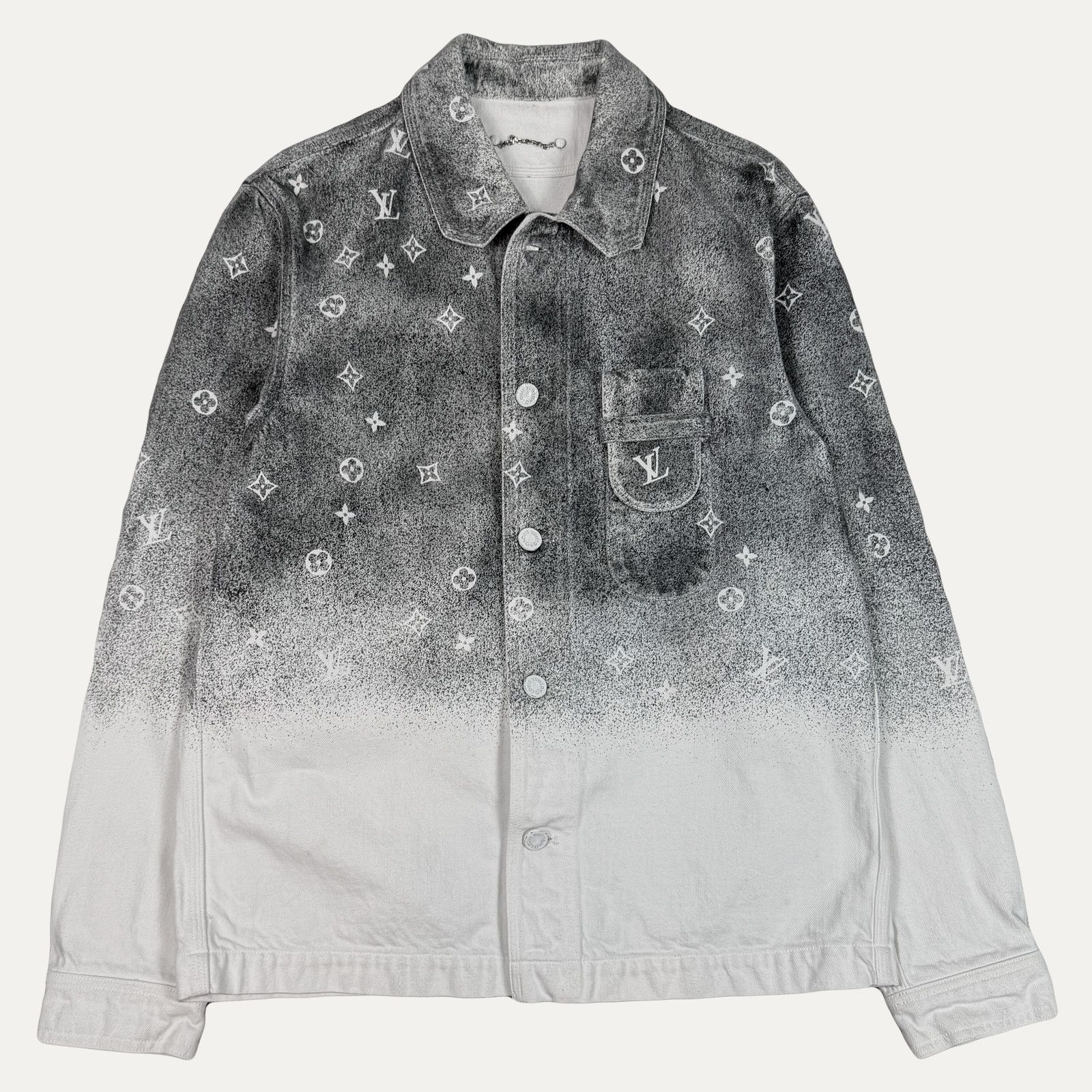 Louis Vuitton Louis Vuitton Monogram Denim Jacket Size US L / EU 52-54 / 3 - 1 Thumbnail