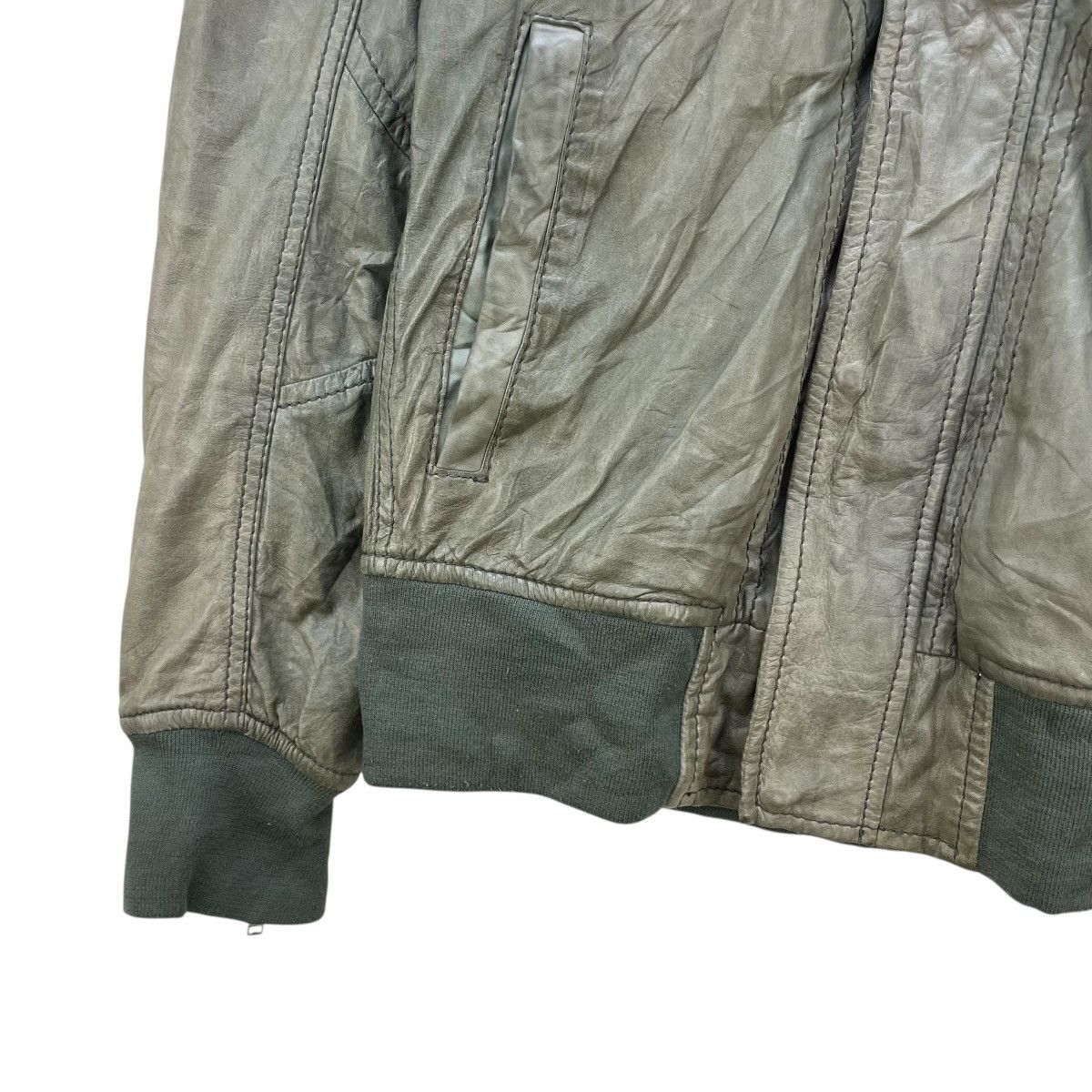 Diesel 💥 Vintage Diesel Lamb leather jacket Size US M / EU 48-50 / 2 - 4 Thumbnail
