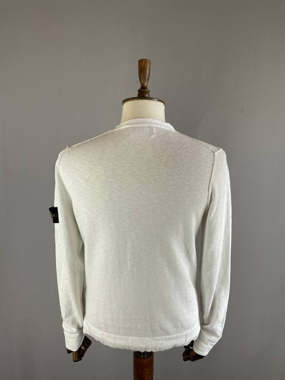 Stone Island Stone Island Sweater V Neck White Size US M / EU 48-50 / 2 - 8 Thumbnail