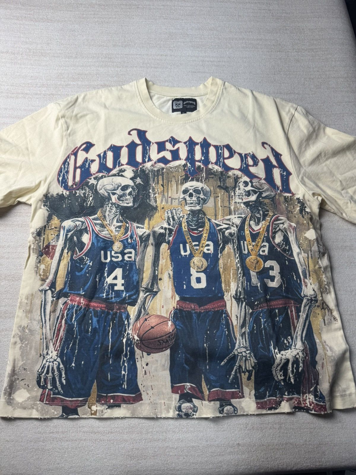 Godspeed Dream team tee Size US XL / EU 56 / 4 - 1 Thumbnail