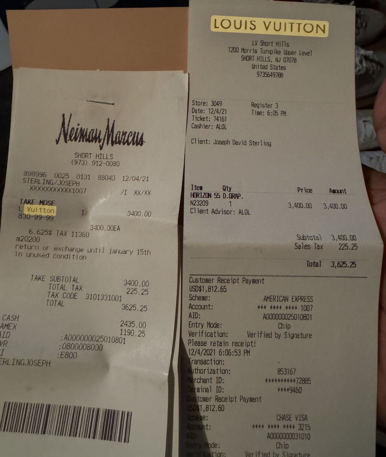 Louis Vuitton Louis Vuitton Horizon 55 Graphite Size ONE SIZE - 2 Thumbnail