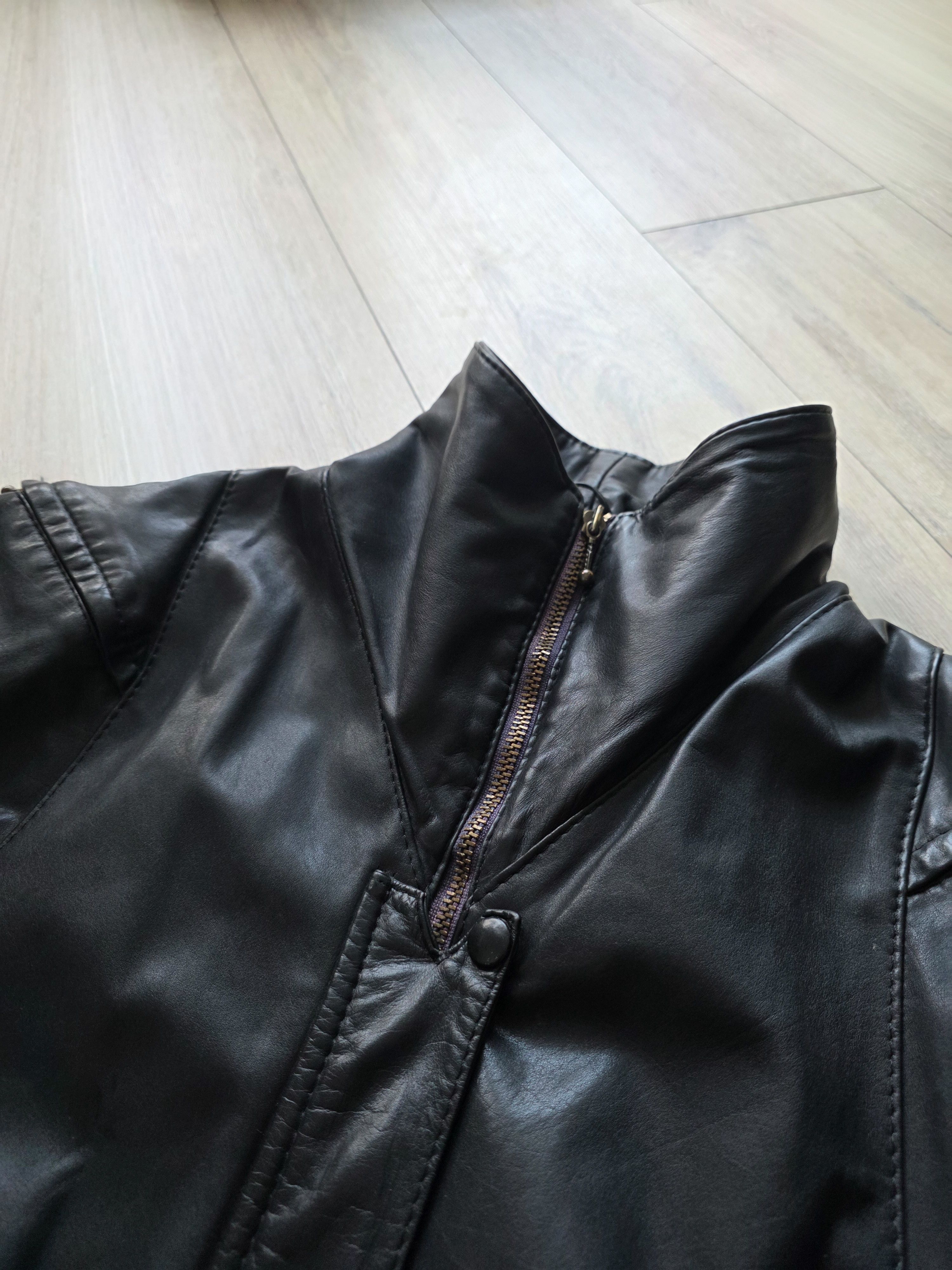 Handmade Unique vintage jacket made of genuine leather rare Size M / US 6-8 / IT 42-44 - 9 Thumbnail