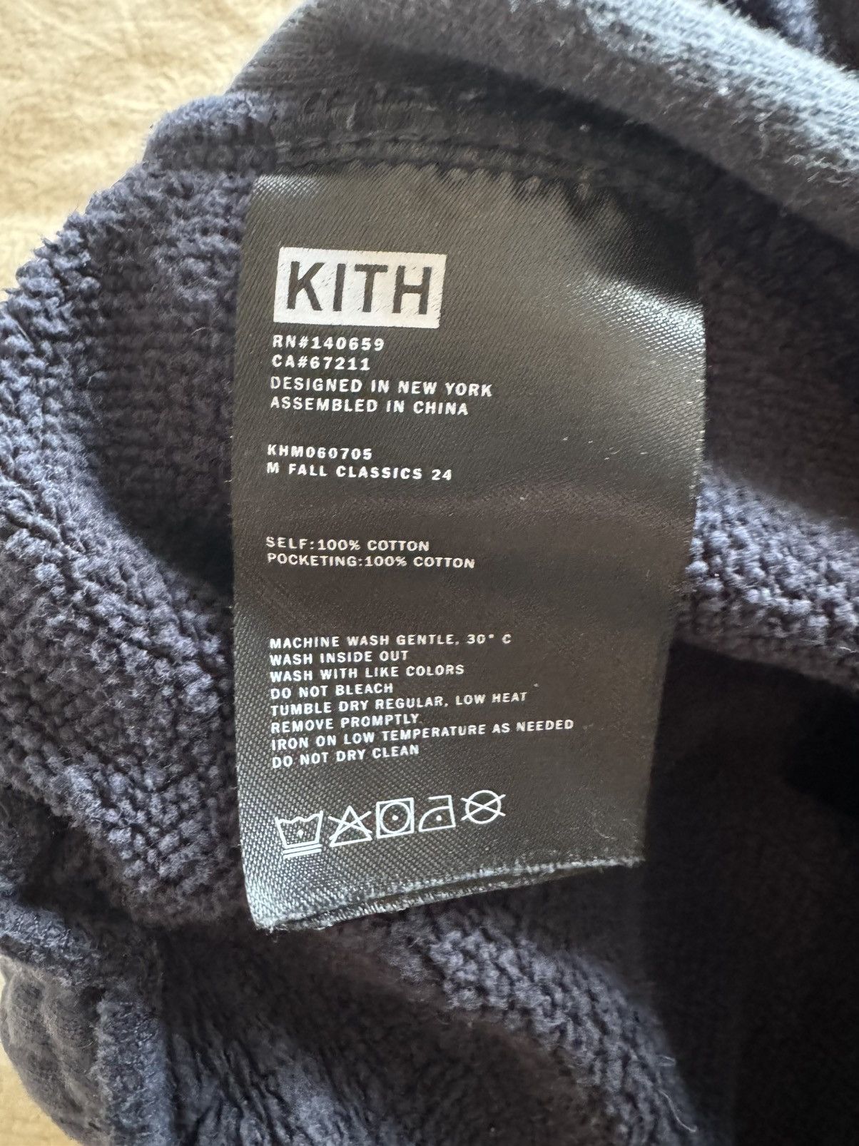 Kith Kith Bryson Panelled Sweatpant - Ink Size US 30 / EU 46 - 4 Thumbnail