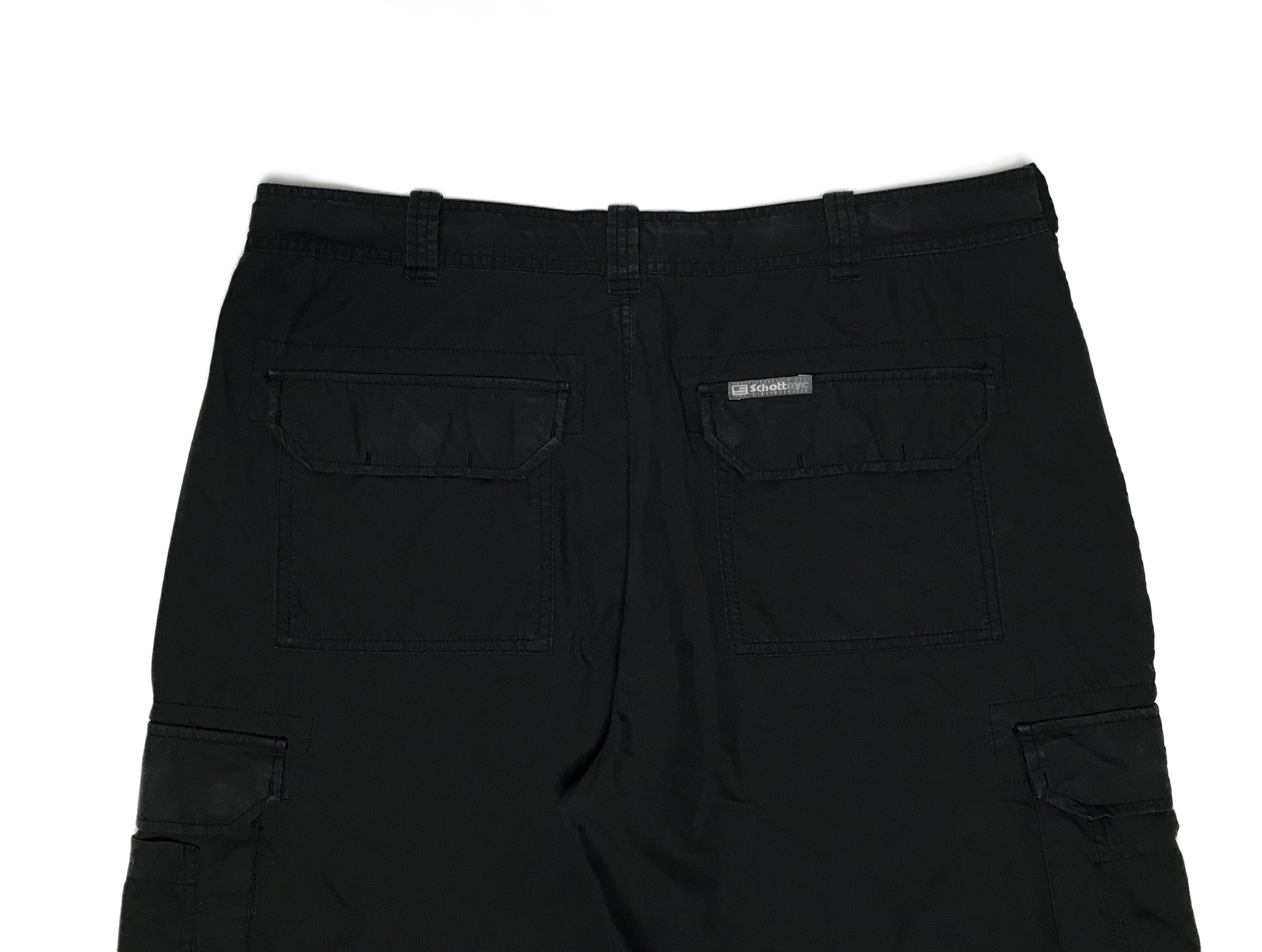 Schott Schott N.Y.C. Cargo Shorts Bermuda Mens Size 36 Black Size US 36 / EU 52 - 5 Thumbnail