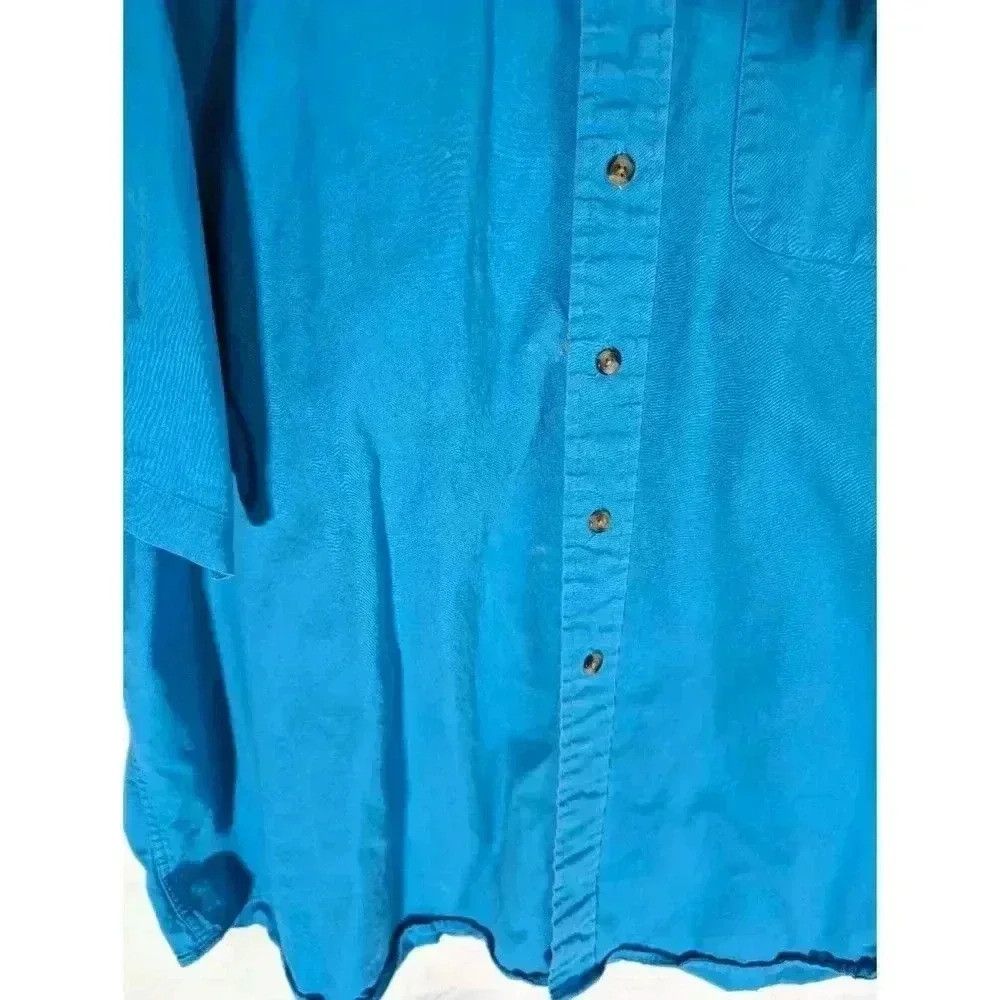 Vintage Sun River Men's button down short sleeve casual shirt XXL Size US XXL / EU 58 / 5 - 3 Thumbnail
