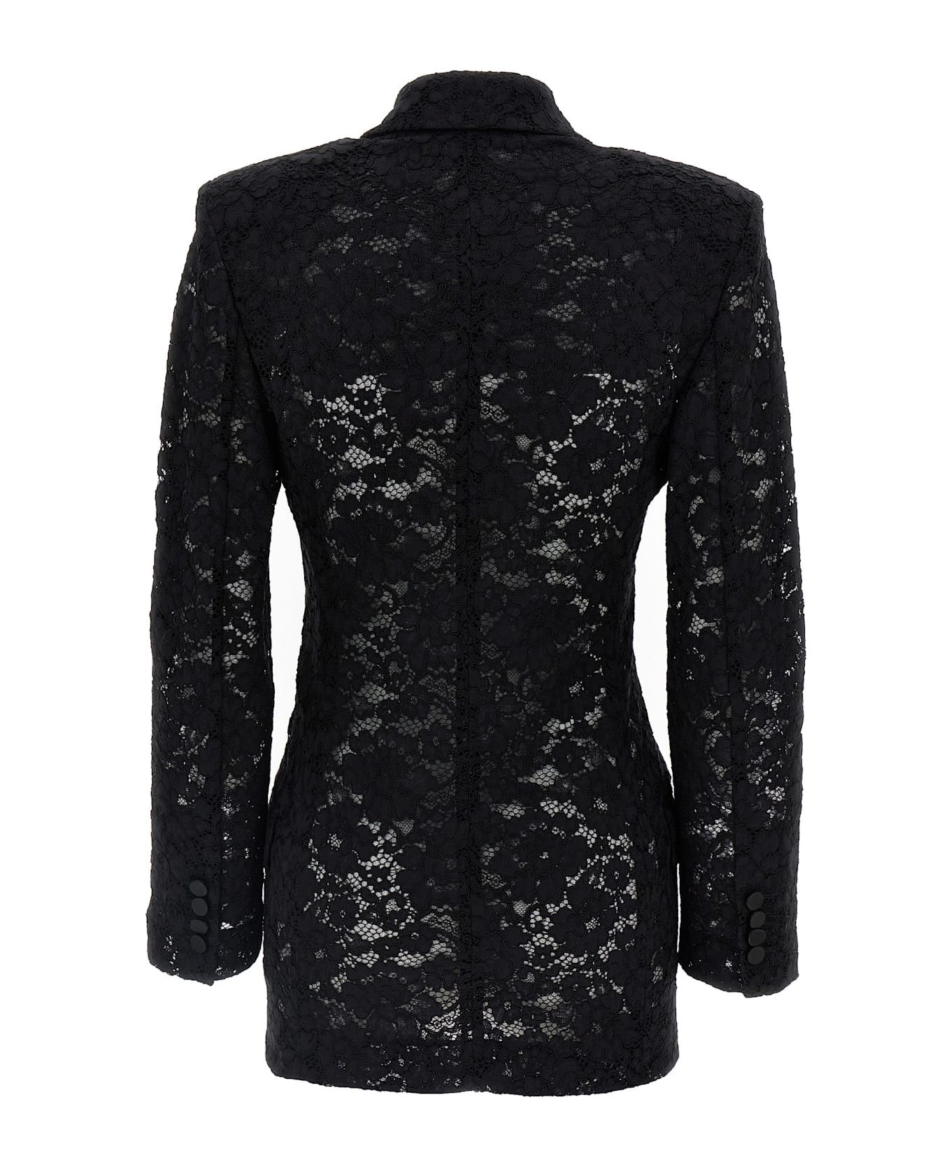 Saint Laurent Paris o1y0126 Blazer in Black Size M / US 6-8 / IT 42-44 - 2 Thumbnail