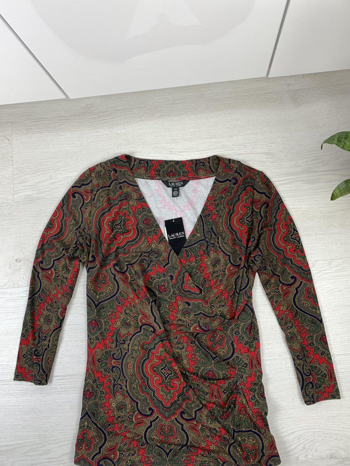 Lauren Ralph Lauren Lauren Ralph Lauren Women’s Top Size L Size L / US 10 / IT 46 - 2 Thumbnail