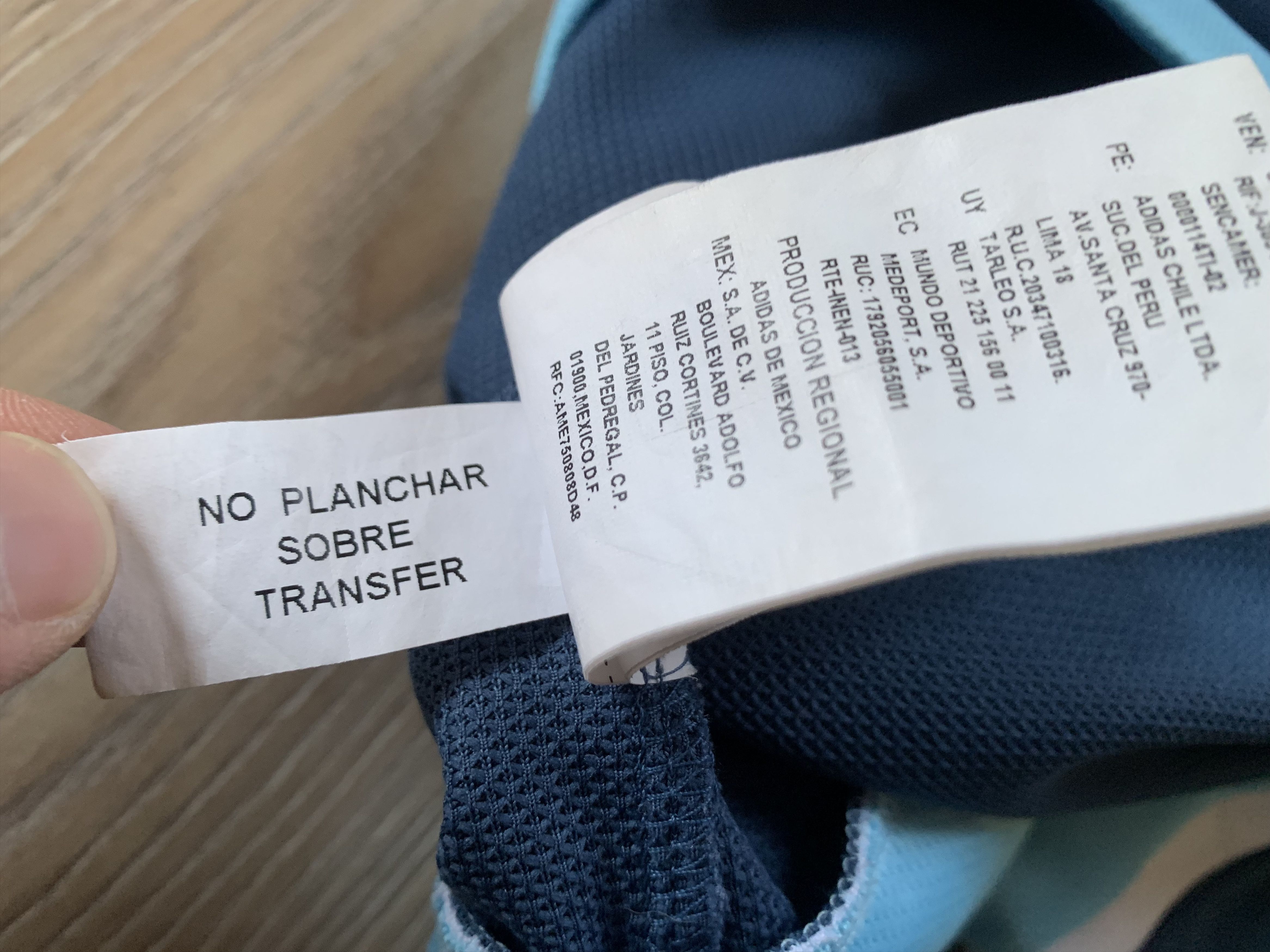 Adidas Adidas Argentina Away Soccer Jersey 2016 Size US S / EU 44-46 / 1 - 12 Thumbnail