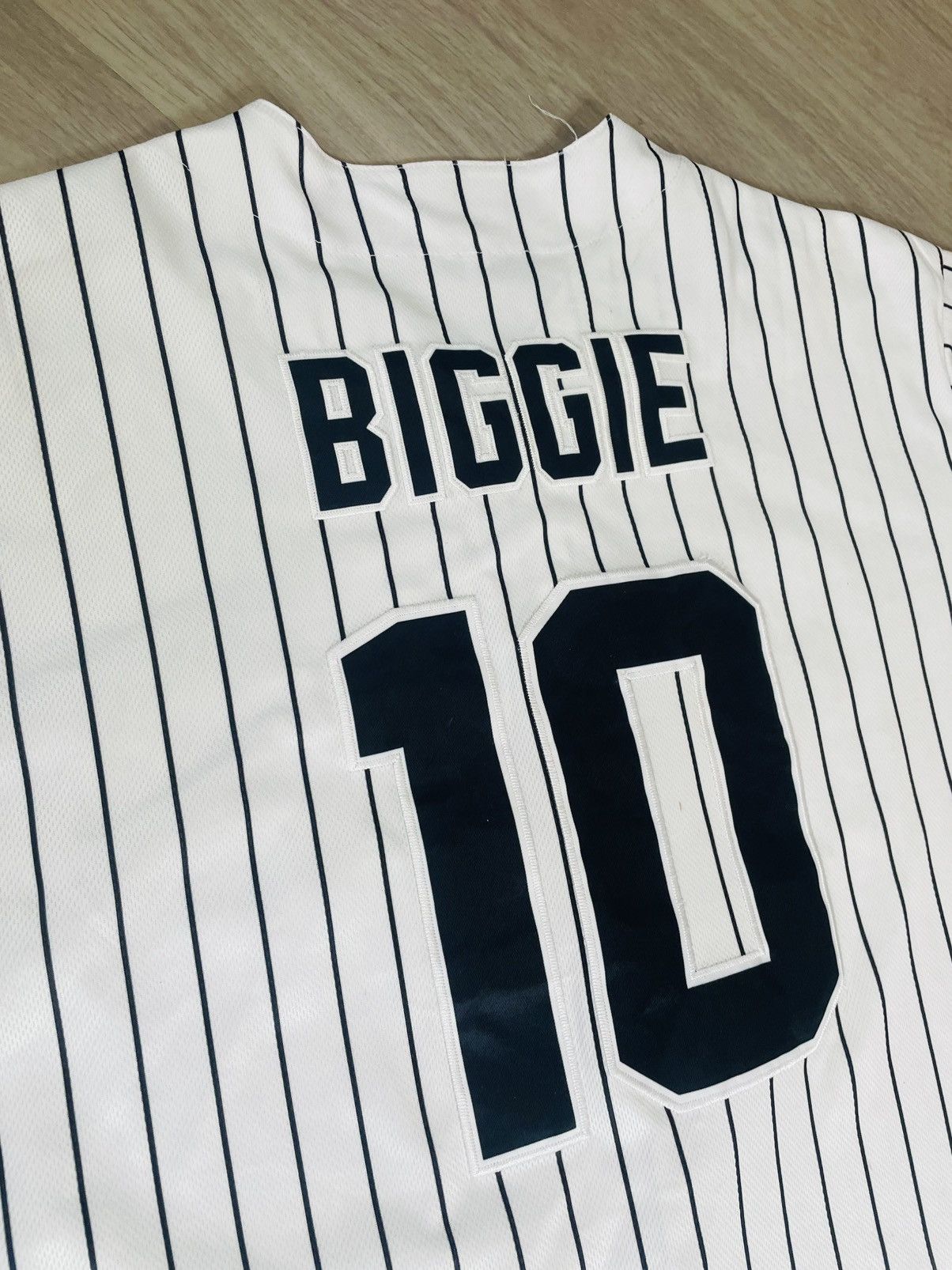 Rap Tees × Vintage Bad Boy Entertainment Baseball Jersey Biggie Smalls Size US XXL / EU 58 / 5 - 4 Thumbnail
