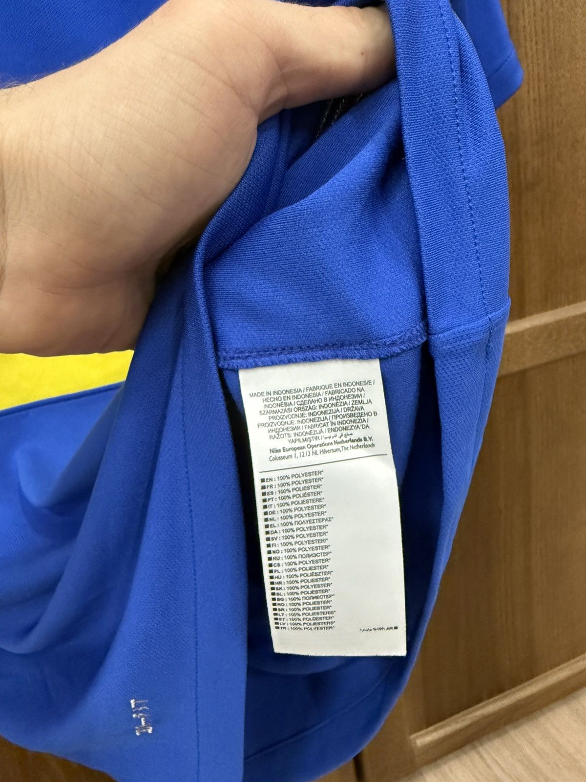 Nike Nike 2015 Boca Juniors Home Football T-shirt Soccer Jersey Size US S / EU 44-46 / 1 - 7 Thumbnail