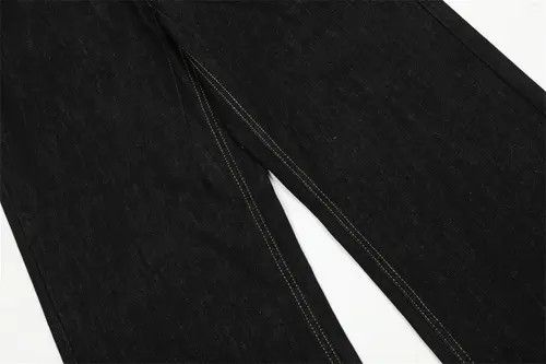 Japanese Brand VIBE Trendy men's contrasting stitched loose casual jeans Size US 32 / EU 48 - 4 Thumbnail