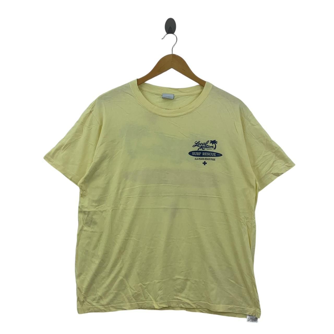 Vintage Vintage LOCAL MOTION HAWAII Surf Rescue Ala Moana Tee Shirt Size XL / US 12-14 / IT 48-50 - 2 Thumbnail
