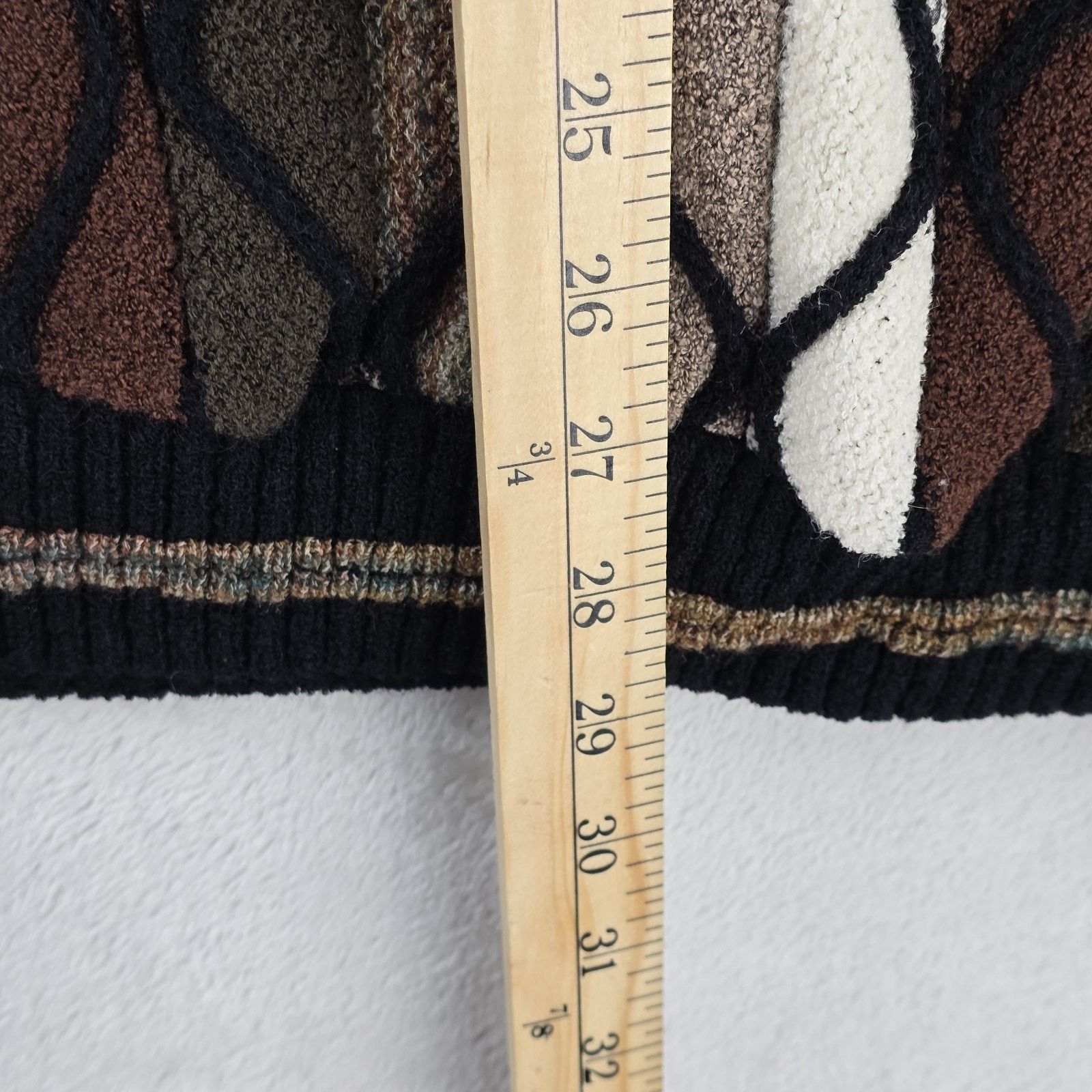 Other Vtg Taggio 3d Knit Sweatshirt Mens 2XL Coogi Style *FLAWS Size US XXL / EU 58 / 5 - 11 Thumbnail