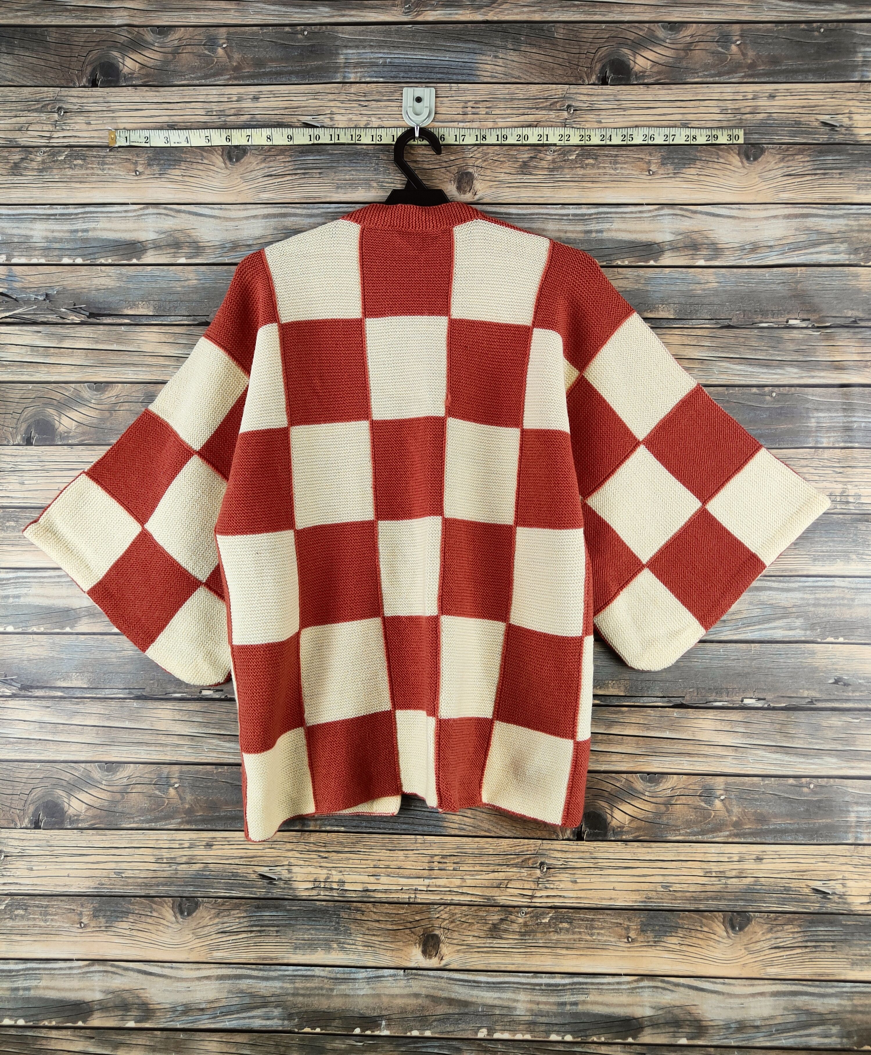 Japanese Brand DL Japan vintage Knitwear cardigan Kimono #46-572 Size US M / EU 48-50 / 2 - 8 Thumbnail