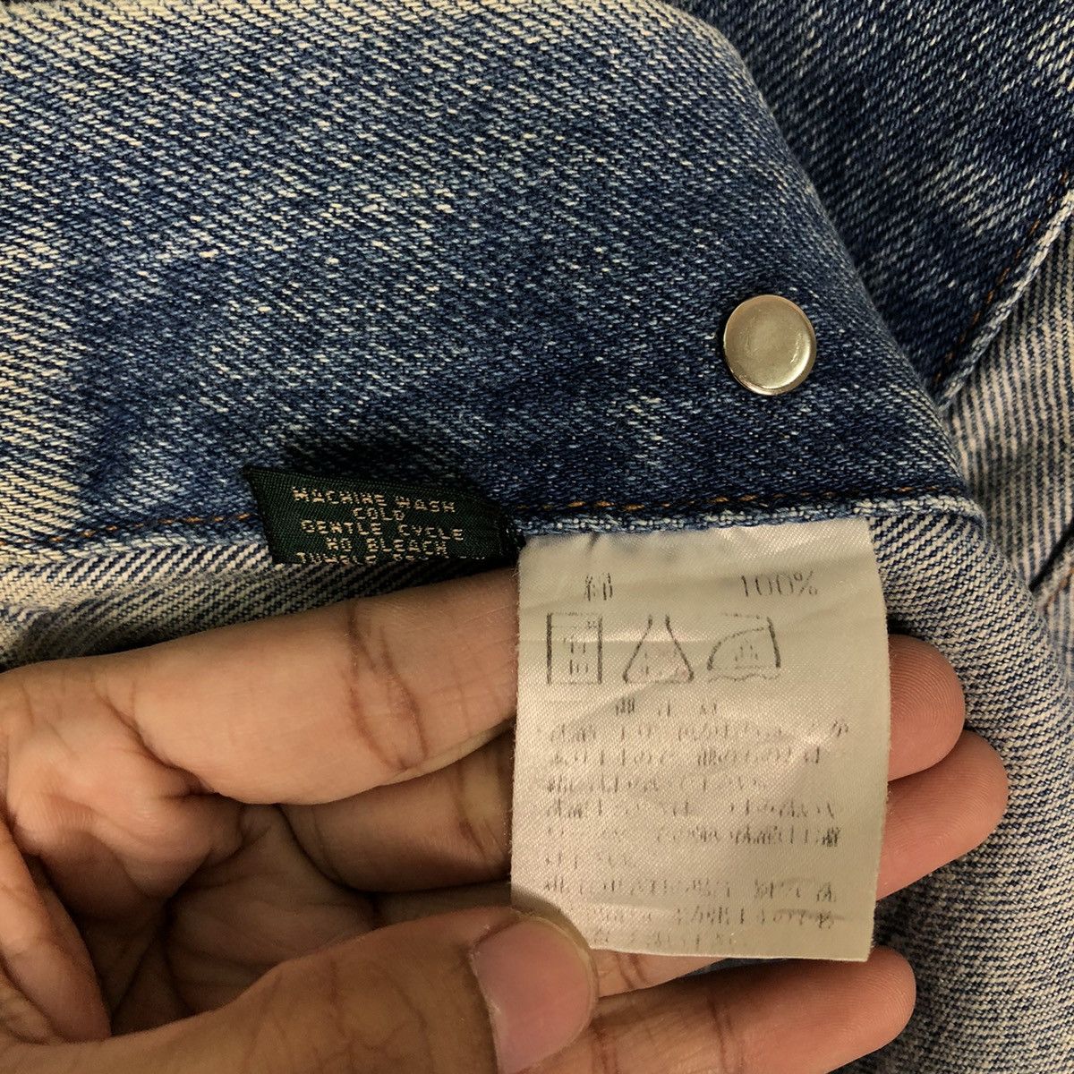 Japanese Brand 🔥Vintage Trucker Denim Jacket J.Crew Japan Issey Miyake Size US L / EU 52-54 / 3 - 15 Thumbnail