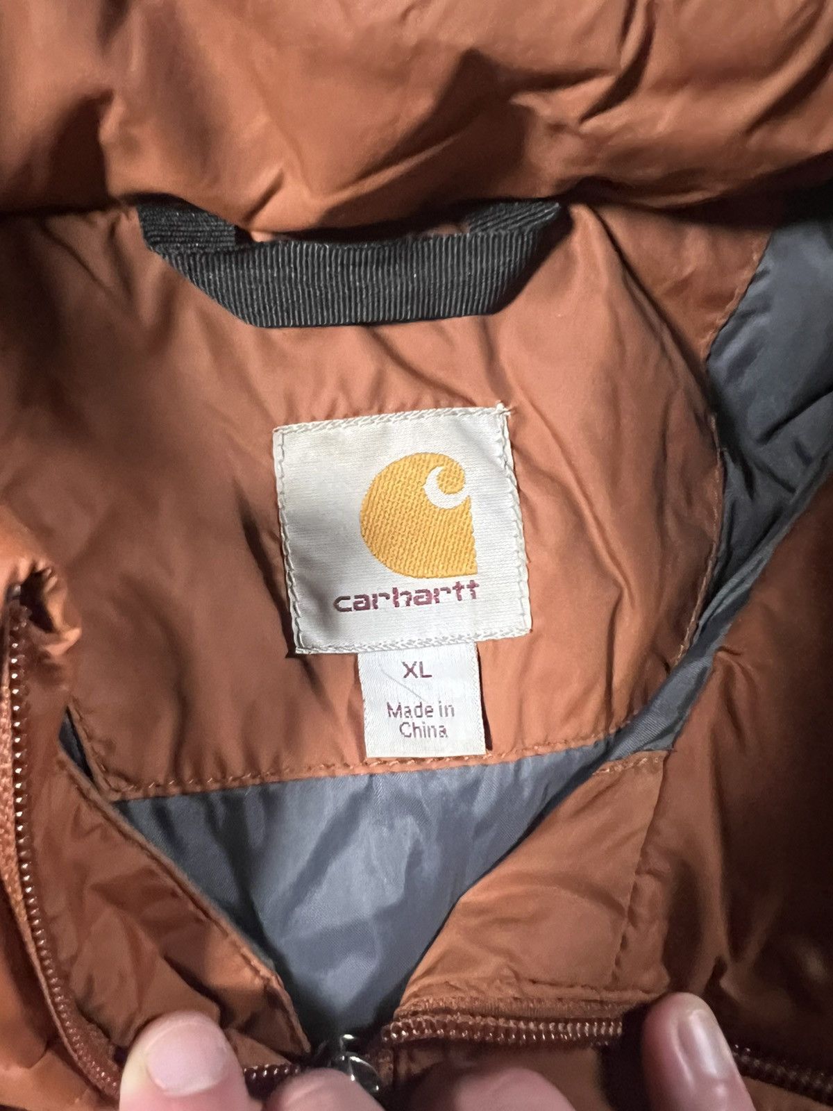 Carhartt Vintage Y2k Boxy Carhartt Puffer Fall Winter Coat Jacket Size US XL / EU 56 / 4 - 3 Thumbnail