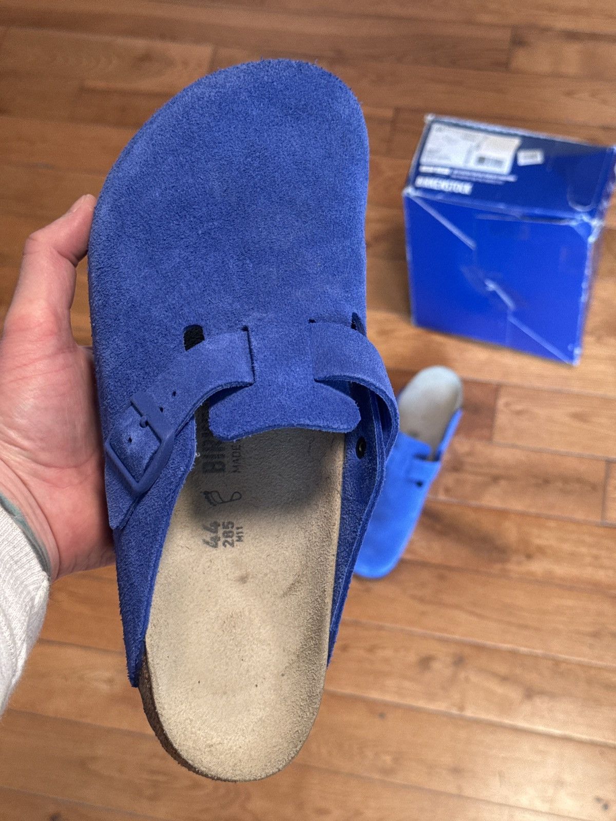 Birkenstock Boston / Ultra Blue / Nordstrom Exclusive / Size 44 Size US 11 / EU 44 - 3 Thumbnail