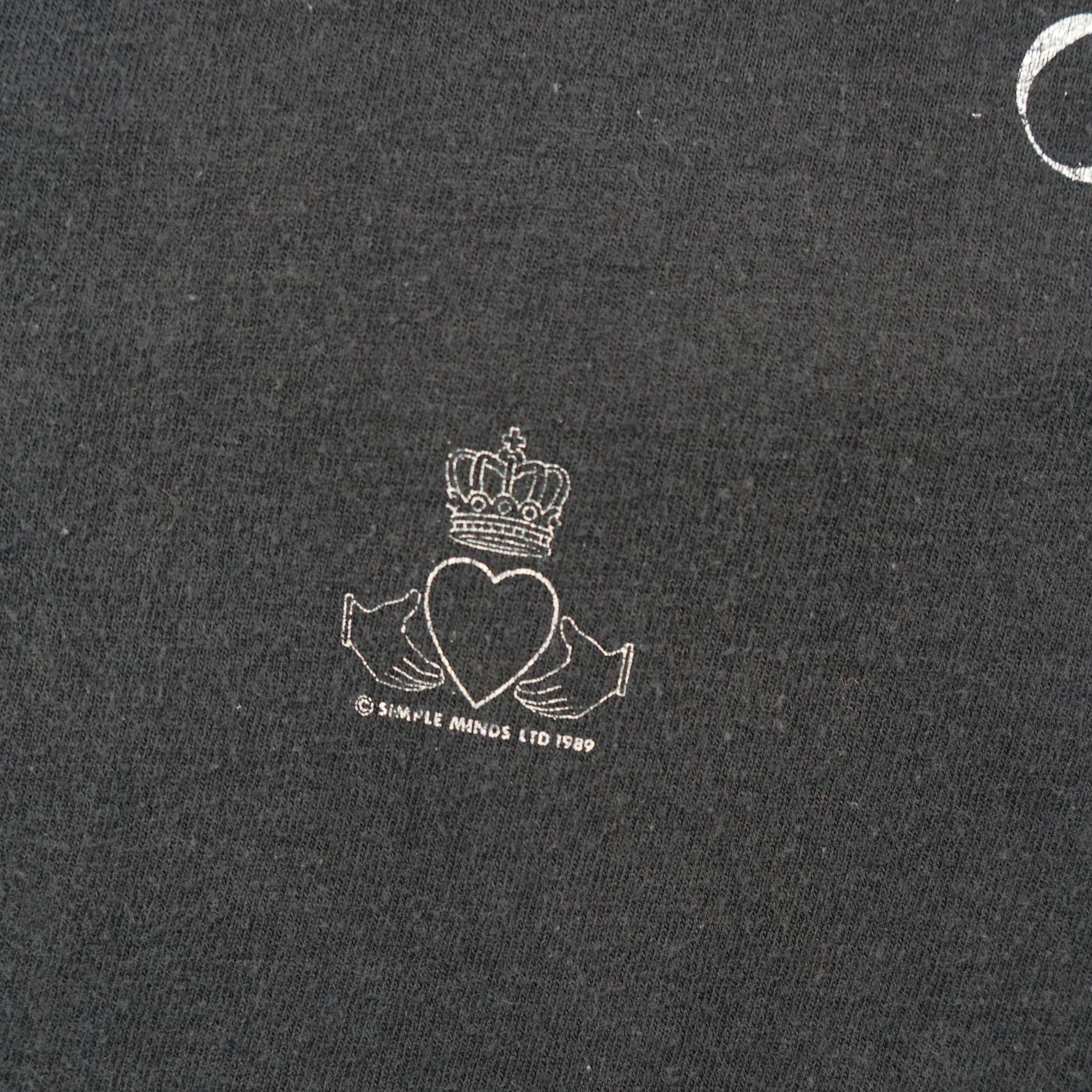 Band Tees × Vintage Vintage 1989 Simple Mind Tour T-Shirt Size US S / EU 44-46 / 1 - 9 Thumbnail