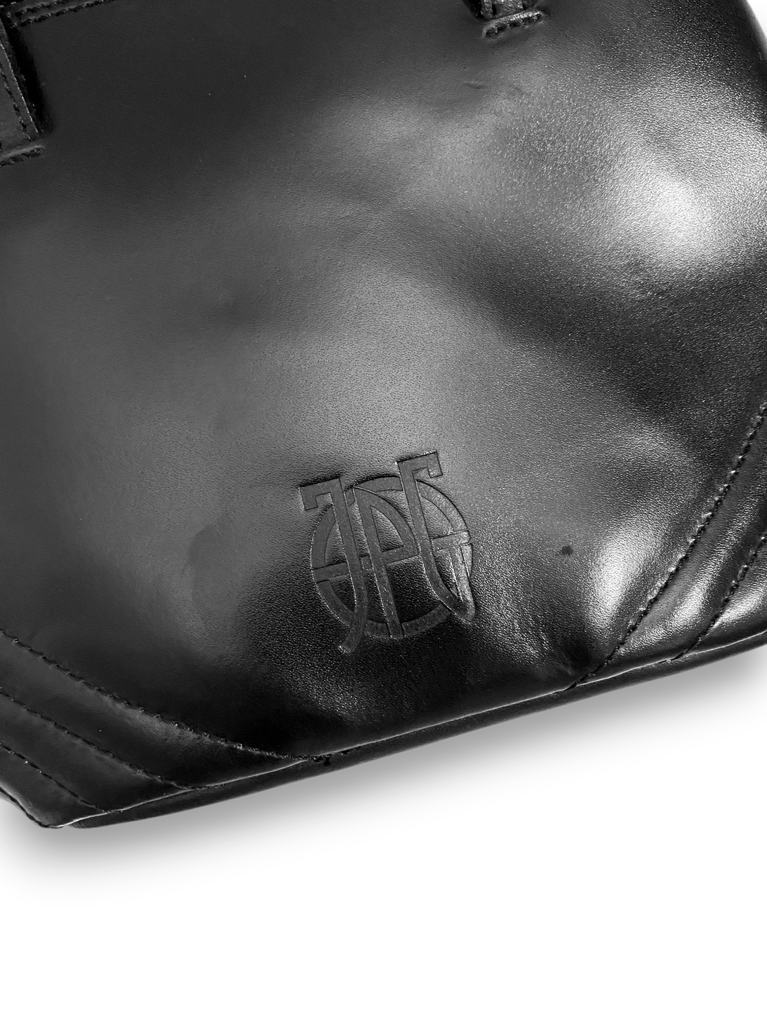 Jean Paul Gaultier Jean Paul Gaultier Logo Leather Black Small Handbag Baby Bag Size ONE SIZE - 6 Thumbnail