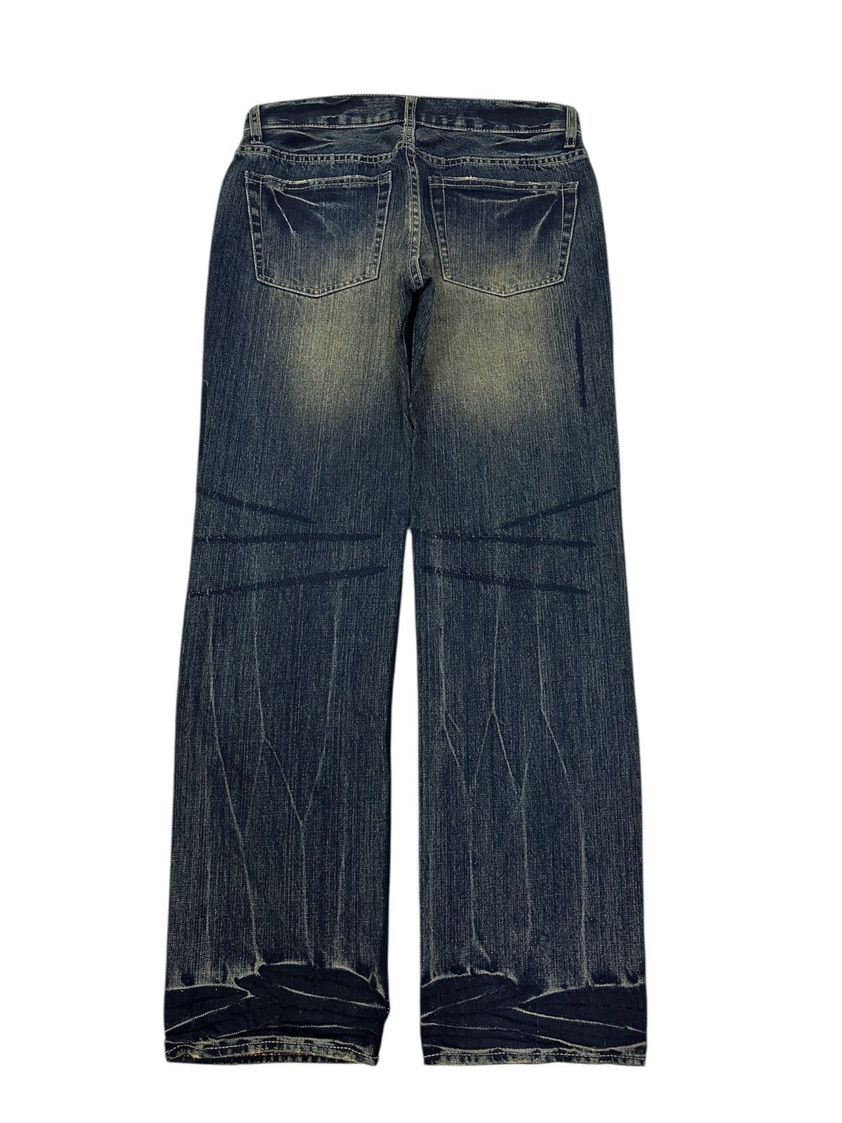 Designer × Japanese Brand × Takeo Kikuchi Vintage Japanese TAKEO KIKUCHI Faded Wash Jeans Size US 32 / EU 48 - 2 Thumbnail