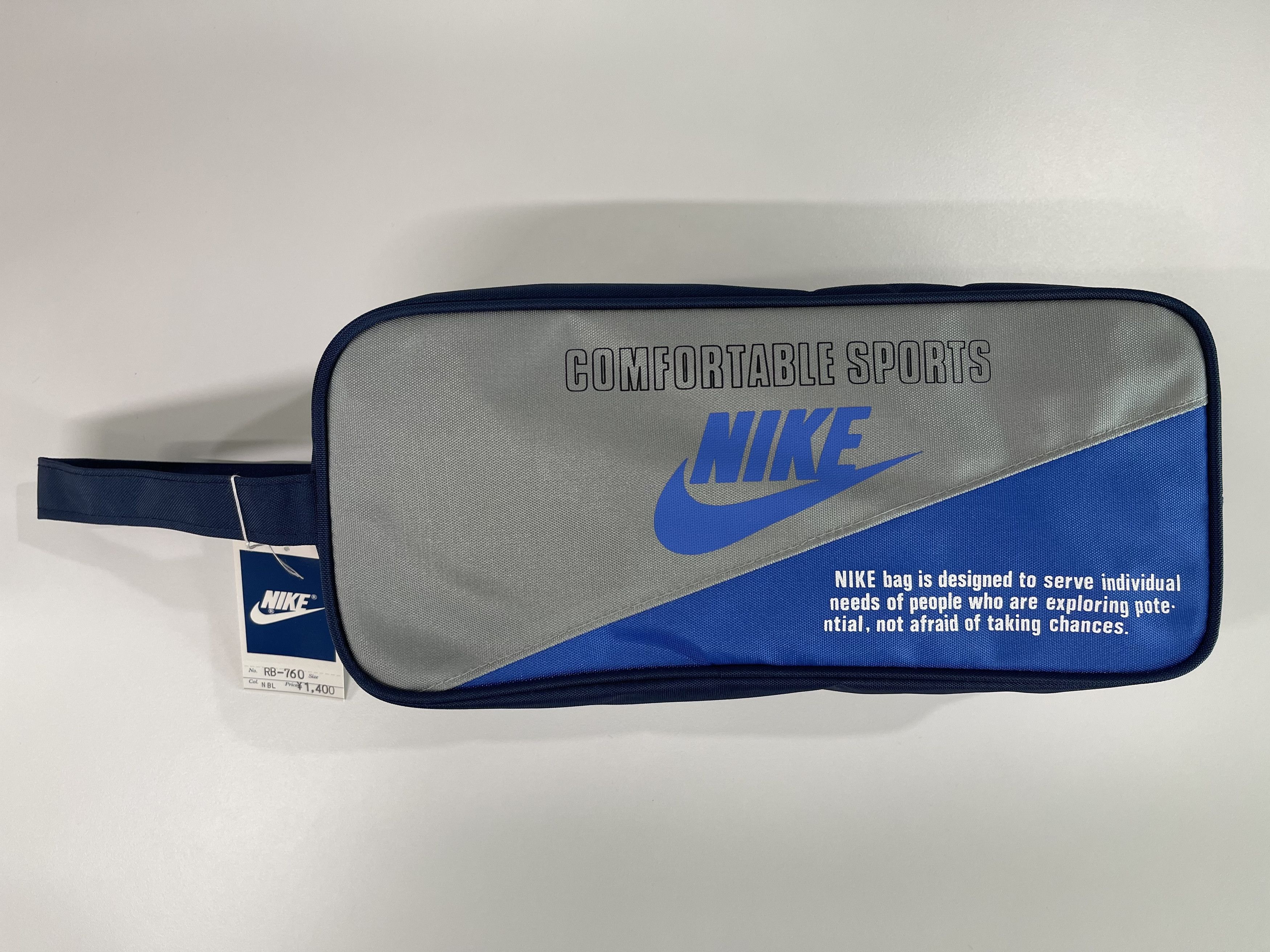Nike Nike Blue Tag Japan Edition Sports Bag 80’s Vintage Size ONE SIZE - 1 Thumbnail