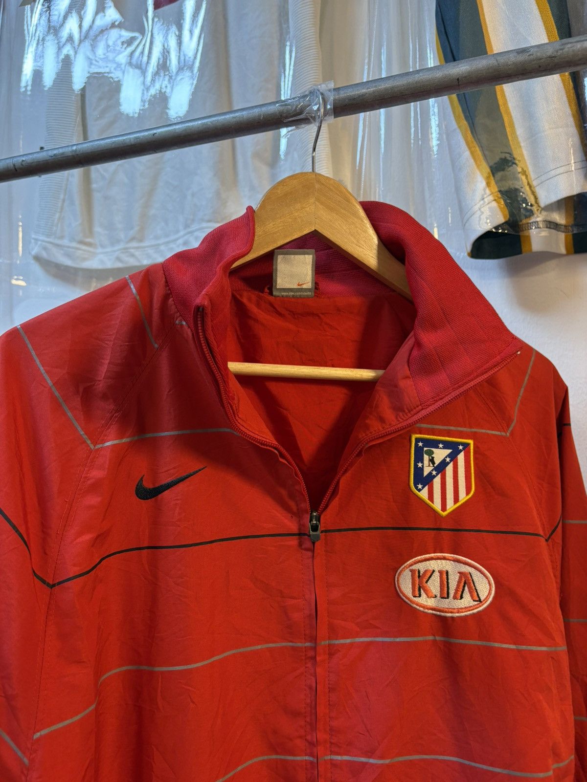 Nike Vintage Y2K Atletico Madrid Tracksuit Size US L / EU 52-54 / 3 - 8 Thumbnail