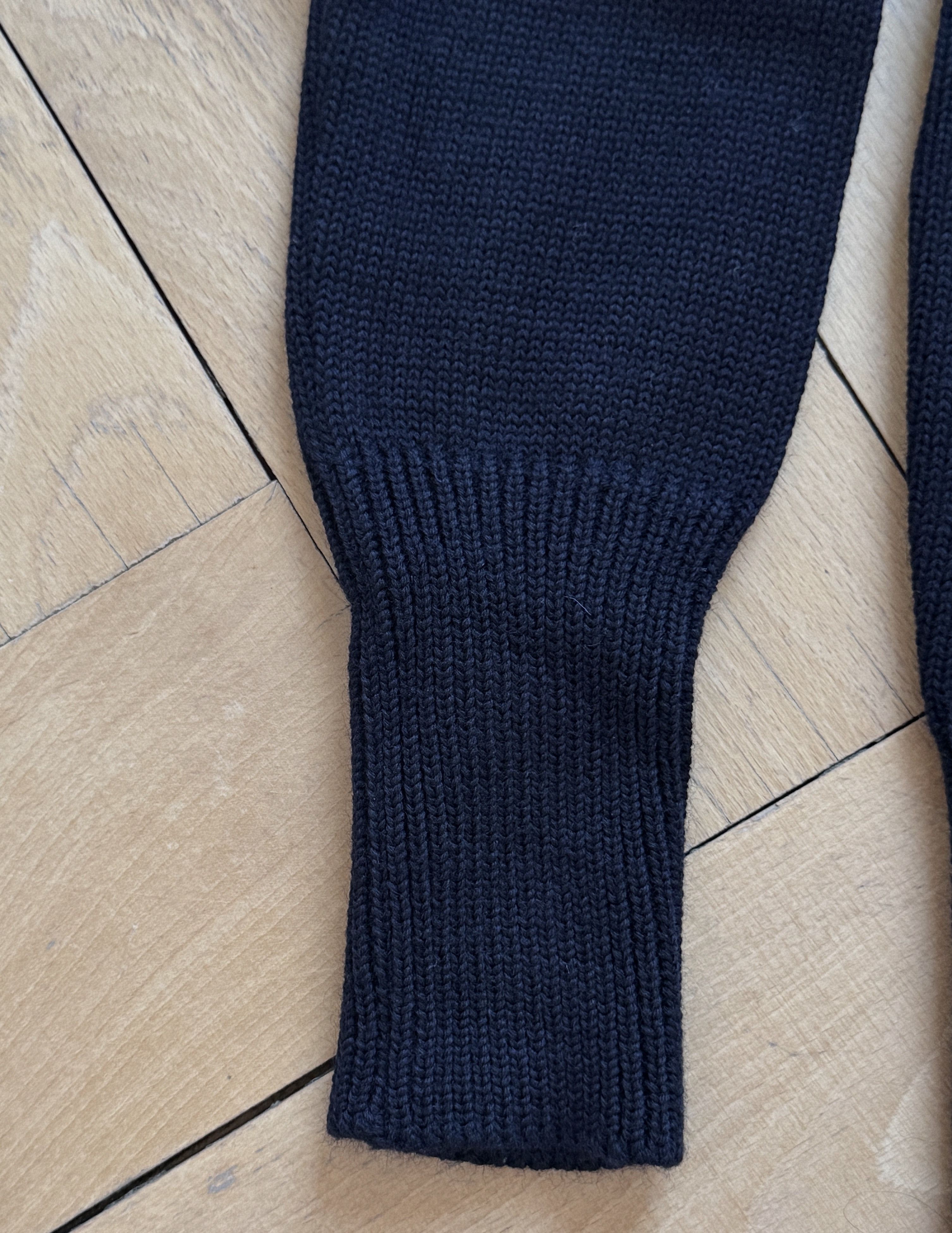 HUSBANDS Husbands Paris - Navy Wool Submariner Turtleneck S Size US S / EU 44-46 / 1 - 3 Thumbnail