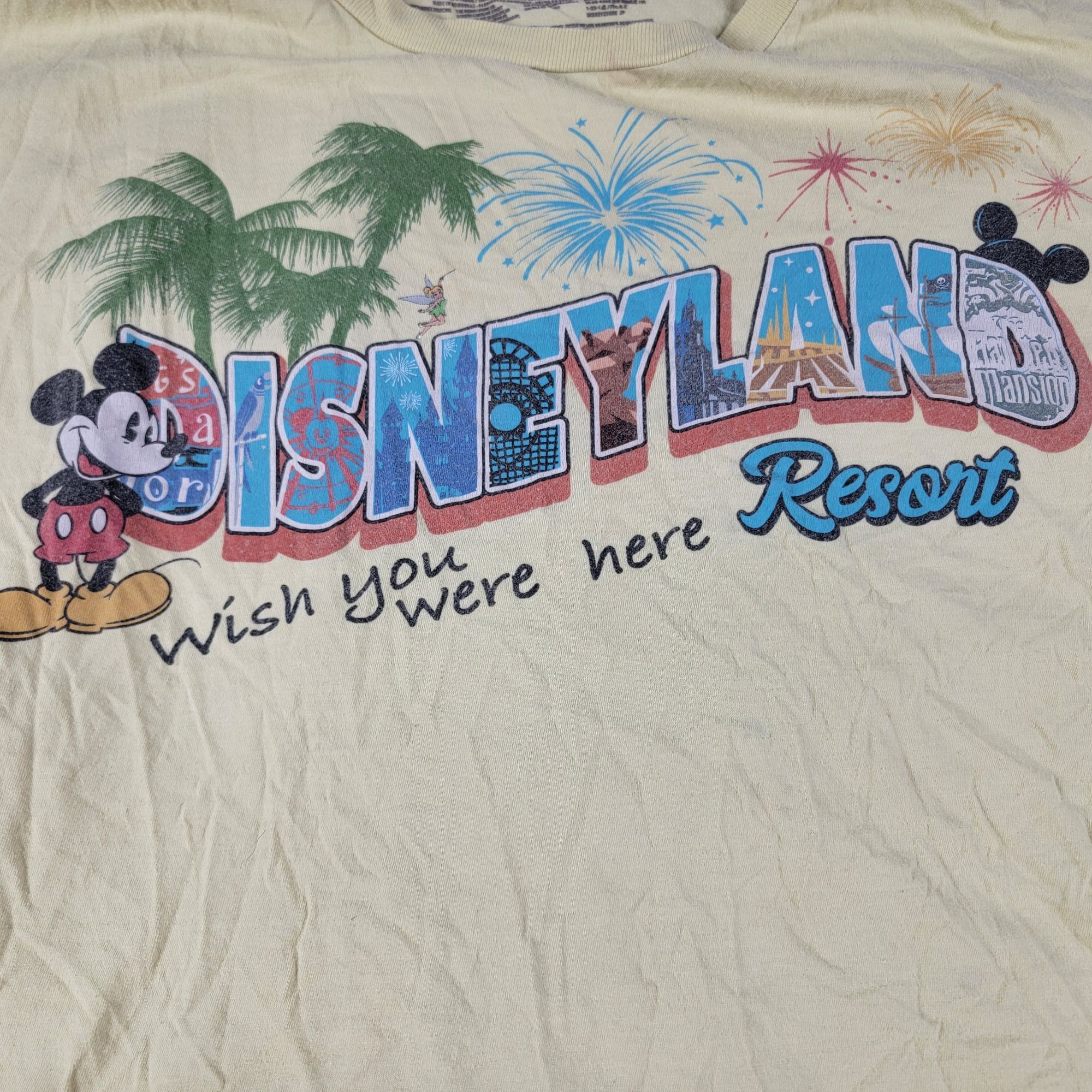 Disney Disney Adults XL Wish You Were Here Mickey Mouse Disneyland Size XL / US 12-14 / IT 48-50 - 4 Thumbnail