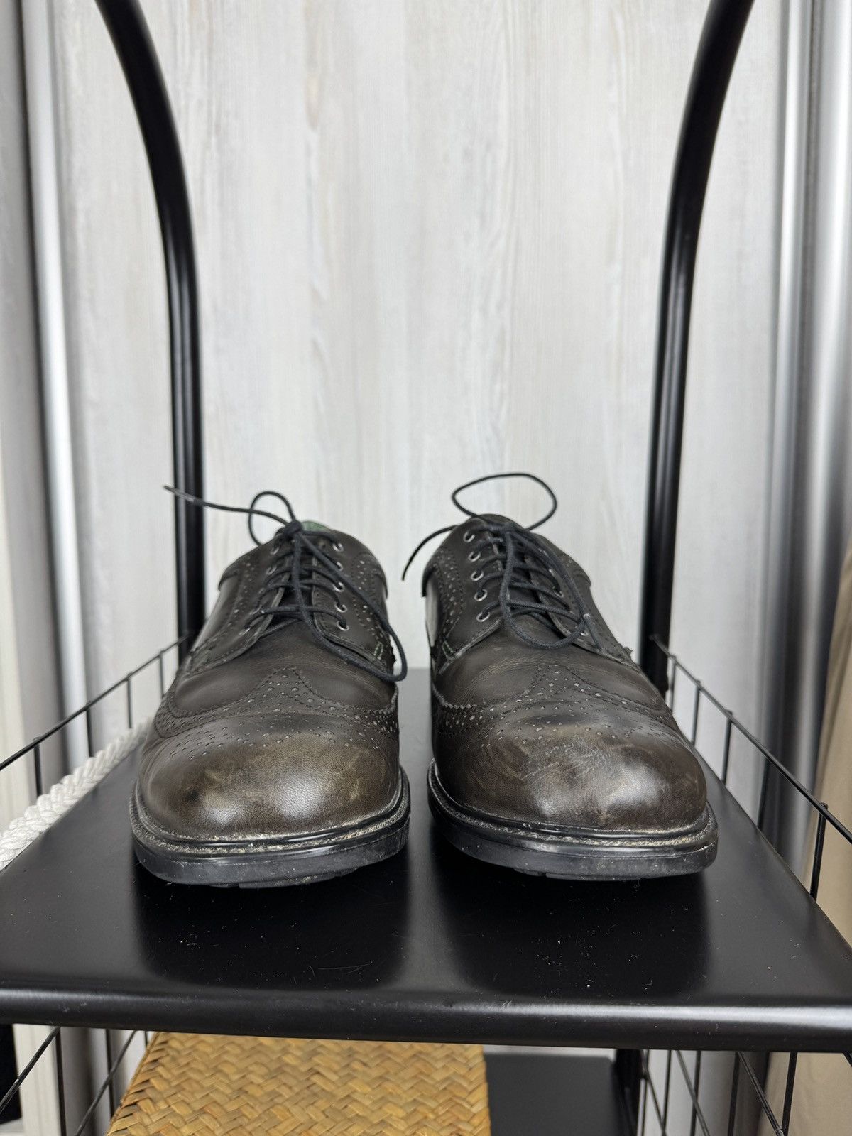 Barbour Barbour Tech black leather Oxford Derby shoes Size US 12 / EU 45 - 5 Thumbnail