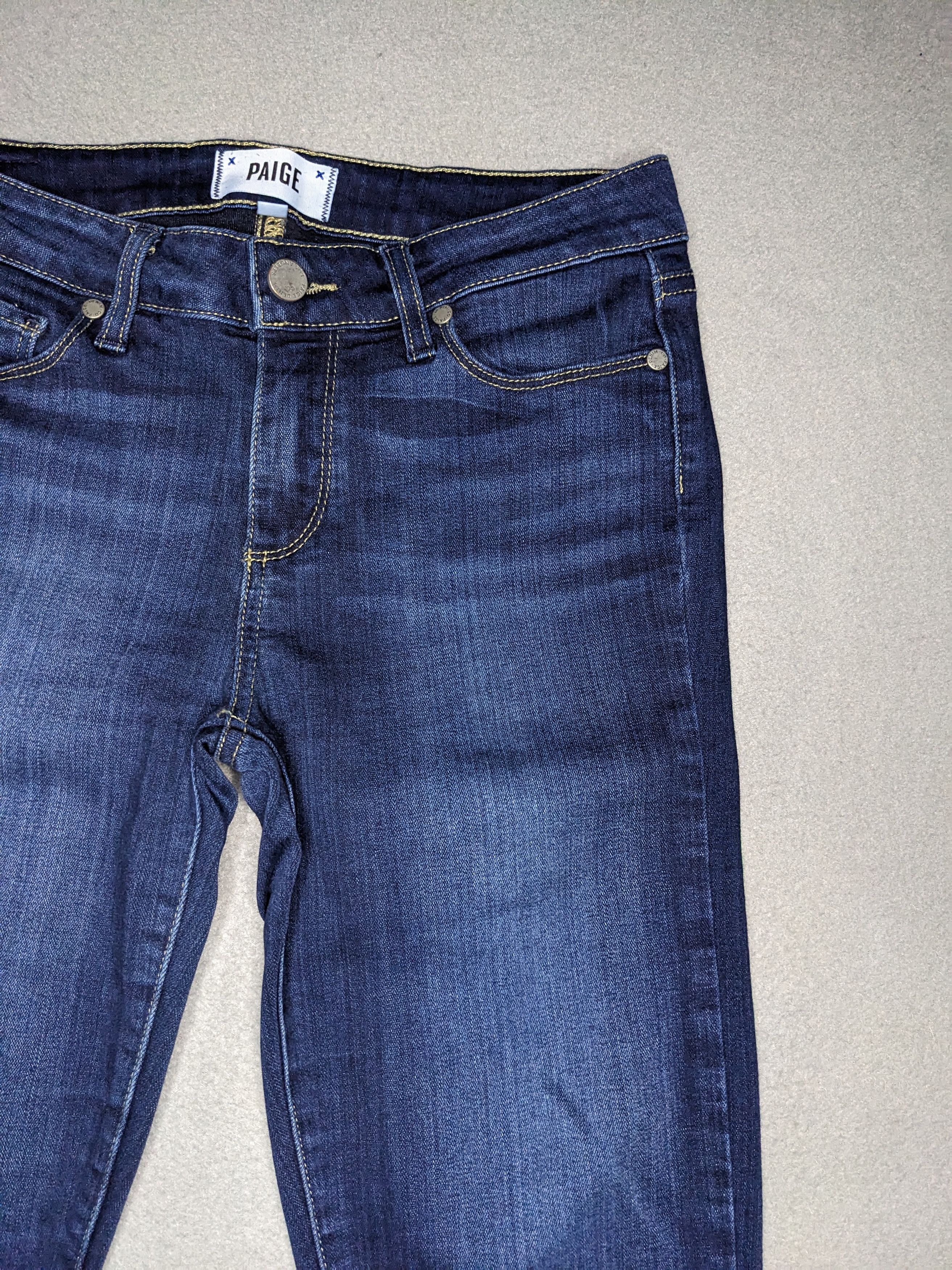 Paige Paige Jeans Verdugo Ankle 28x26 Stretch Slim Denim Low Rise Size 28" / US 6 / IT 42 - 3 Thumbnail