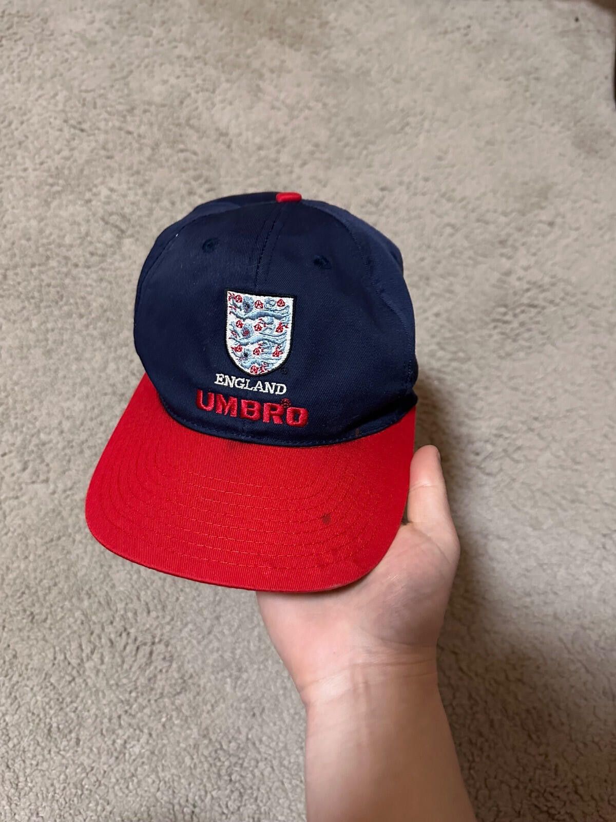 Umbro Vintage England Football Umbro Cap Size ONE SIZE - 1 Thumbnail