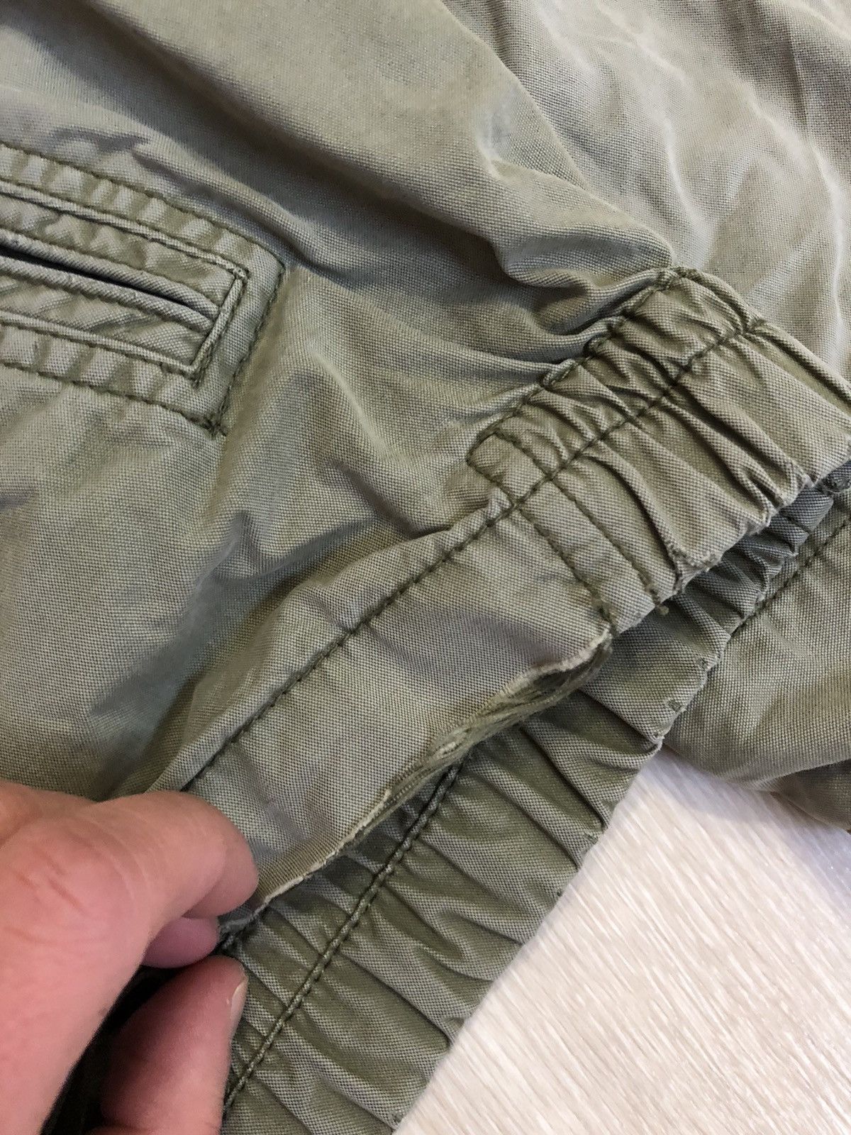 Polo Ralph Lauren × Vintage Vintage Polo Ralph Lauren Faded Distressed Military Jacket Size XXL / US 16-18 / IT 52-54 - 8 Thumbnail