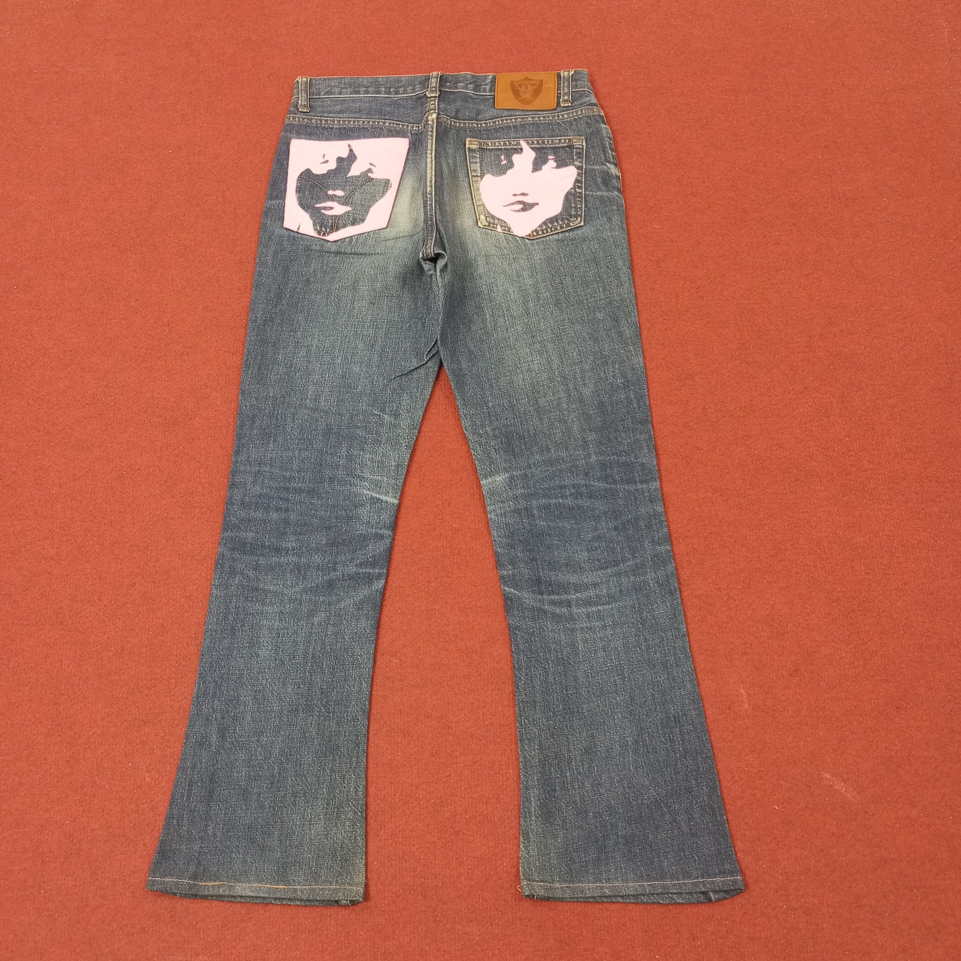 Hysteric Glamour Vintage Hysteric Glamour Japanese Brand Custom Jeans c244n13 Size US 29 - 1 Thumbnail