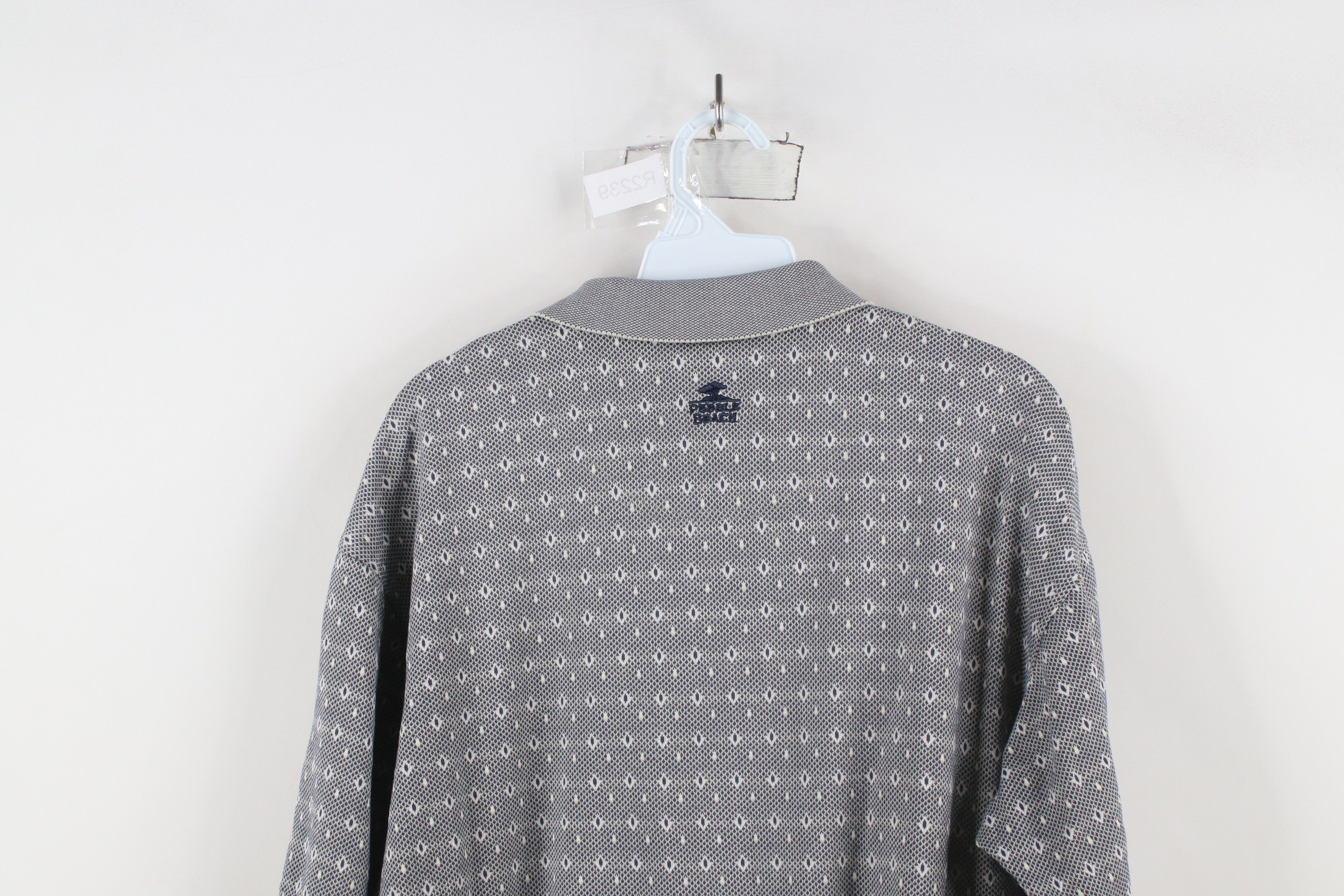 Vintage Vintage 90s Pebble Beach Knit Short Sleeve Polo Shirt Cotton Size US M / EU 48-50 / 2 - 11 Thumbnail