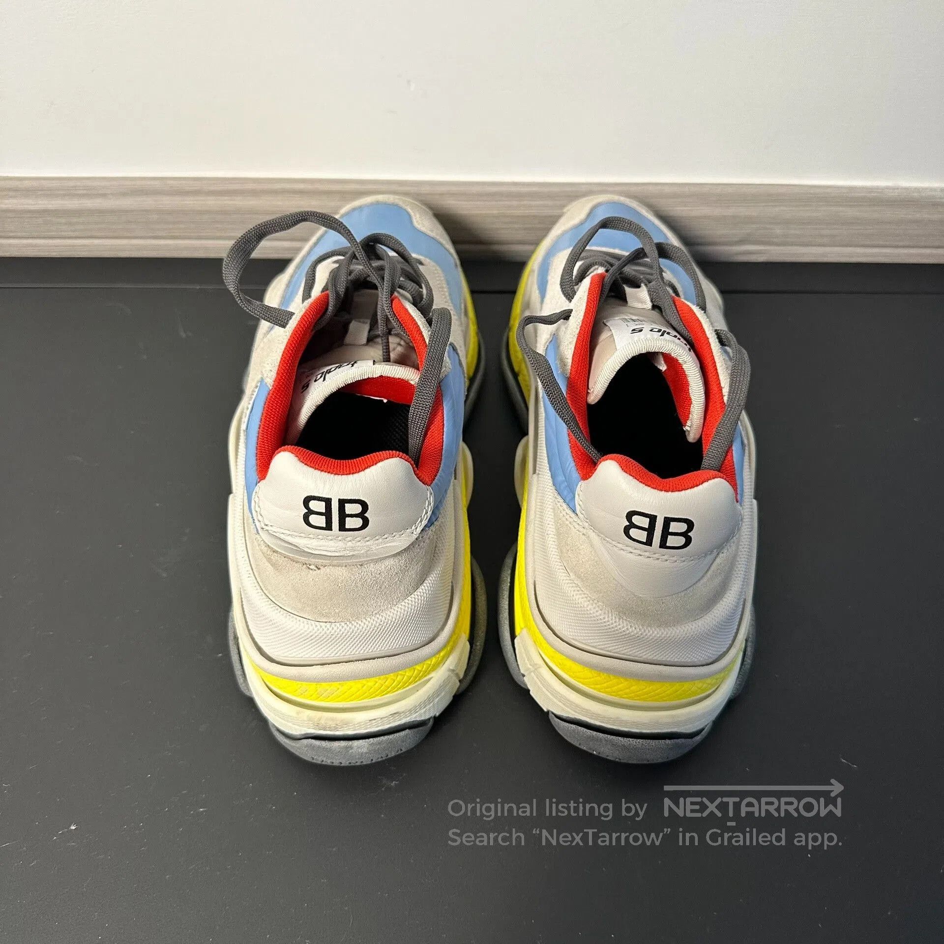 Balenciaga balenciaga triple s sneakers blue yellow size 37. Size US 6 / EU 39 - 4 Thumbnail