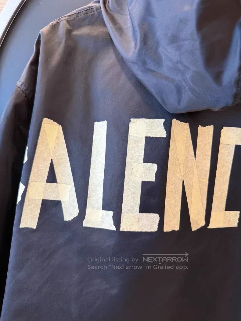Balenciaga Balenciaga Logo letter print sun protection hooded jacket Size US XS / EU 42 / 0 - 3 Thumbnail